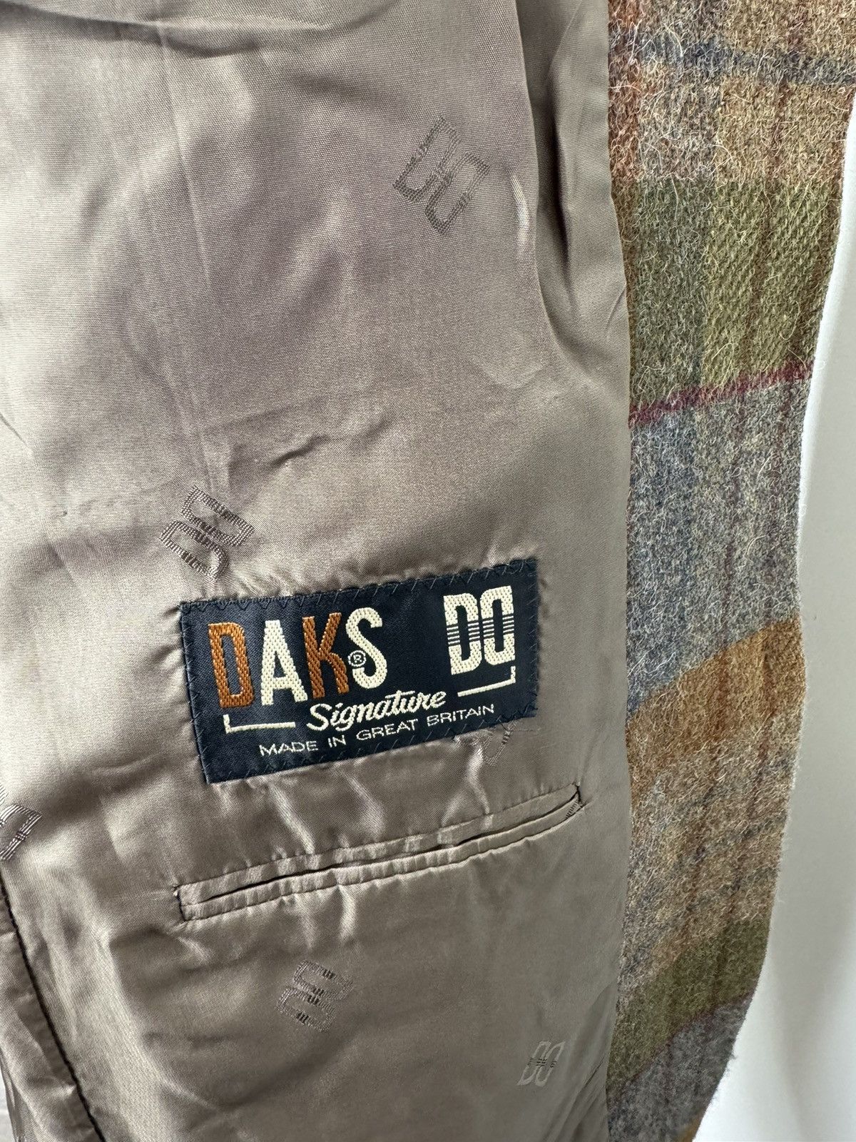 DAKS × Vintage Women’s Vintage DAKS London Wool/Alpaca Coat size GB 14 Size L / US 10 / IT 46 - 9 Thumbnail