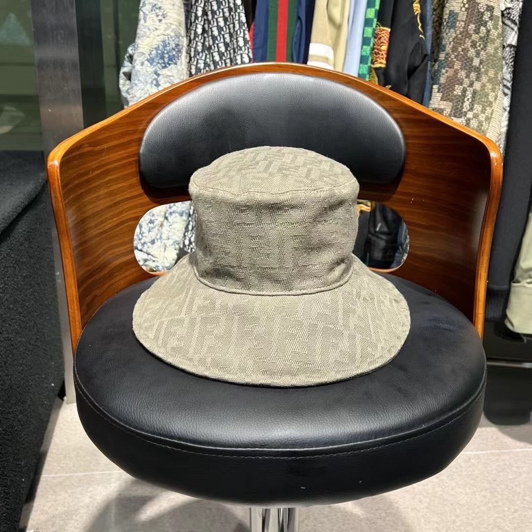 Fendi Fendi Denim Hat M Men Size ONE SIZE - 1 Thumbnail