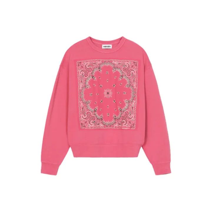 KENZO SS22 Pink Pullover Sweatshirt for Men 0079