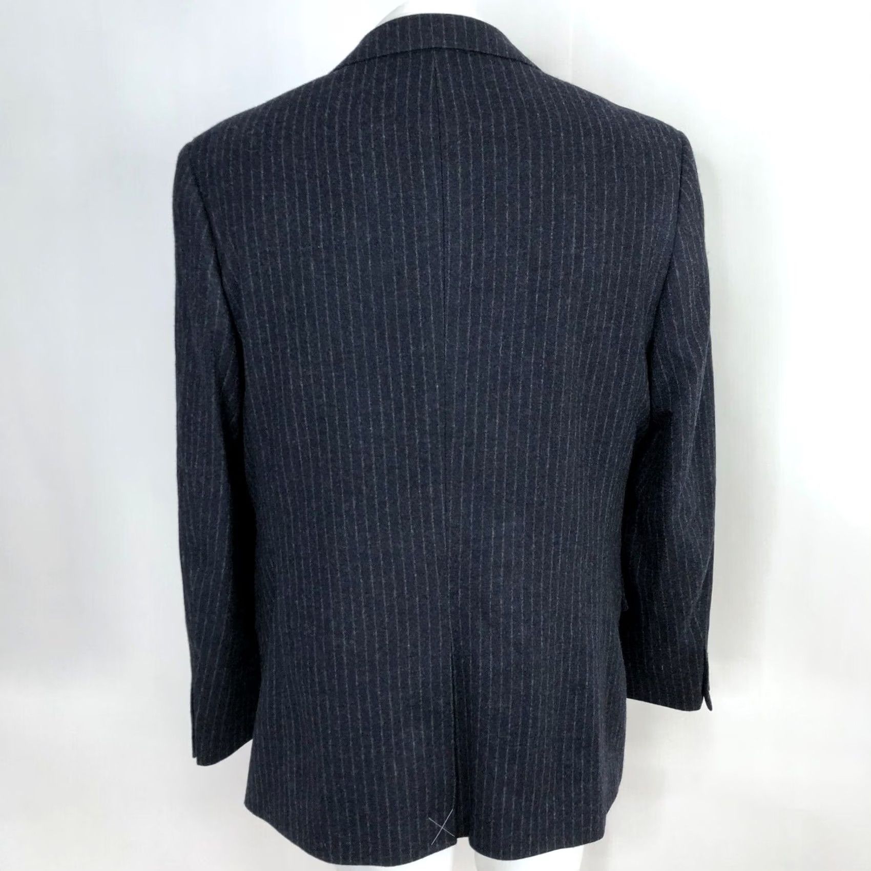 J.Crew J.Crew Legacy Sportcoat 44 R Wool Button Sport Coat Jacket Navy Blue Striped Size US S / EU 44-46 / 1 - 5 Thumbnail