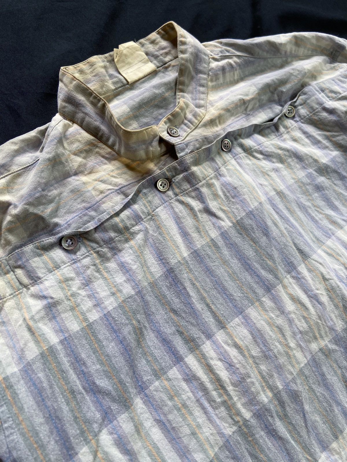 Le Grande Bleu (L.G.B.) ARTICIANO KIYOSHI NAKAGAWA BUTTON DOWN SHIRT Size US L / EU 52-54 / 3 - 6 Thumbnail