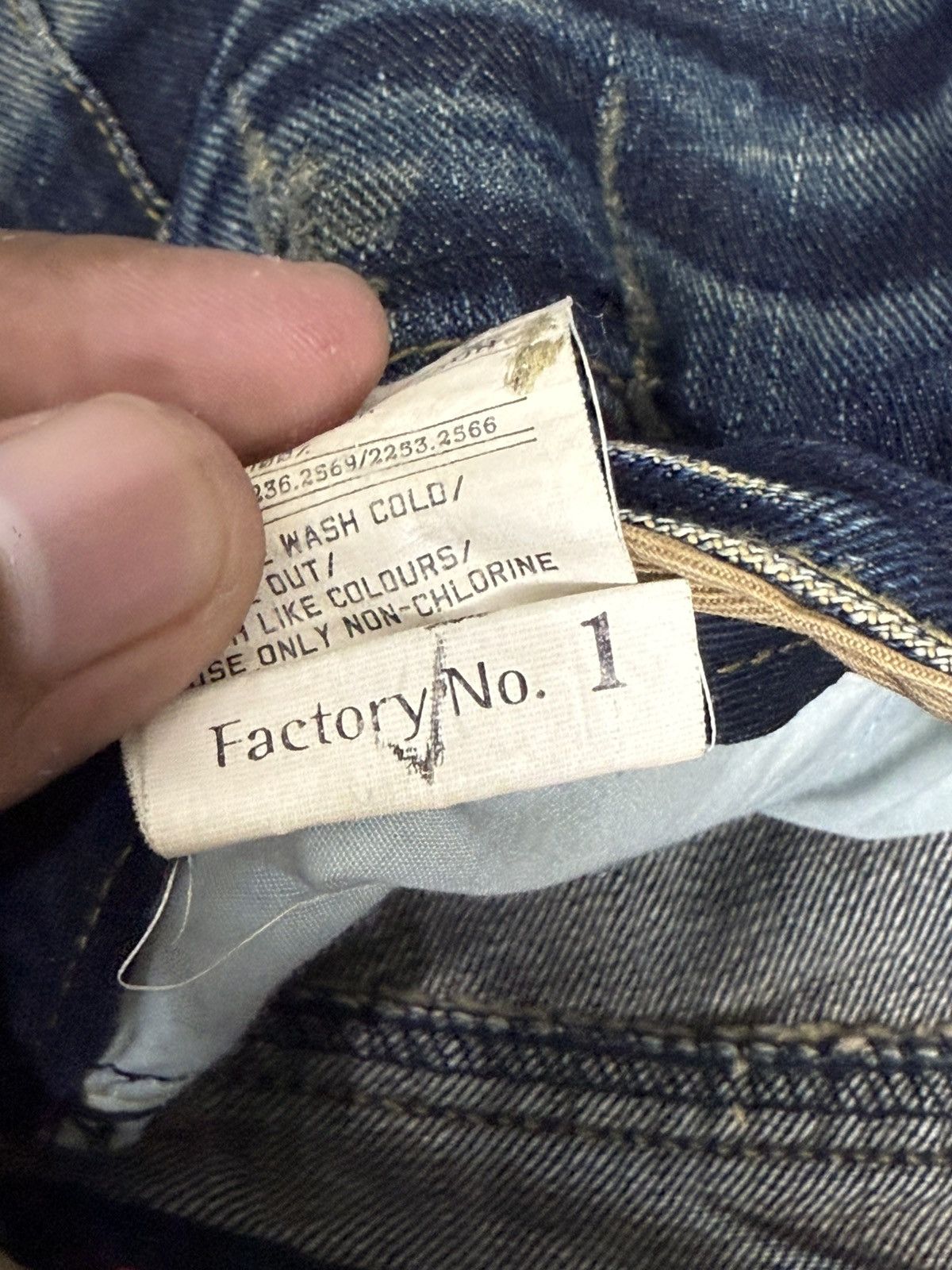 Tornado Mart Robortshous y2k style denim pants Size US 28 / EU 44 - 13 Thumbnail