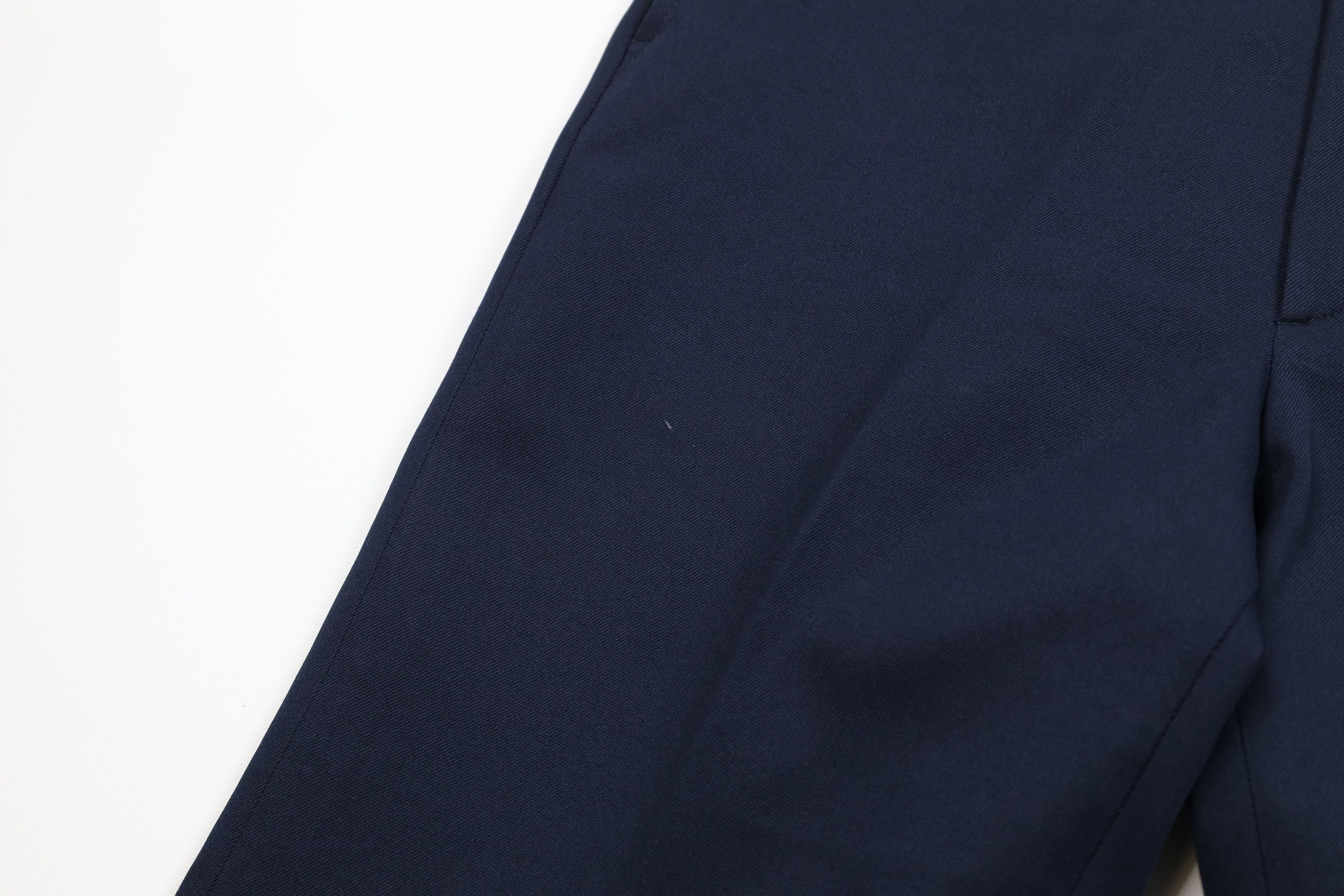Vintage Vintage 70s Streetwear Flared Wide Leg Chino Pants Navy Blue Size US 34 / EU 50 - 5 Thumbnail