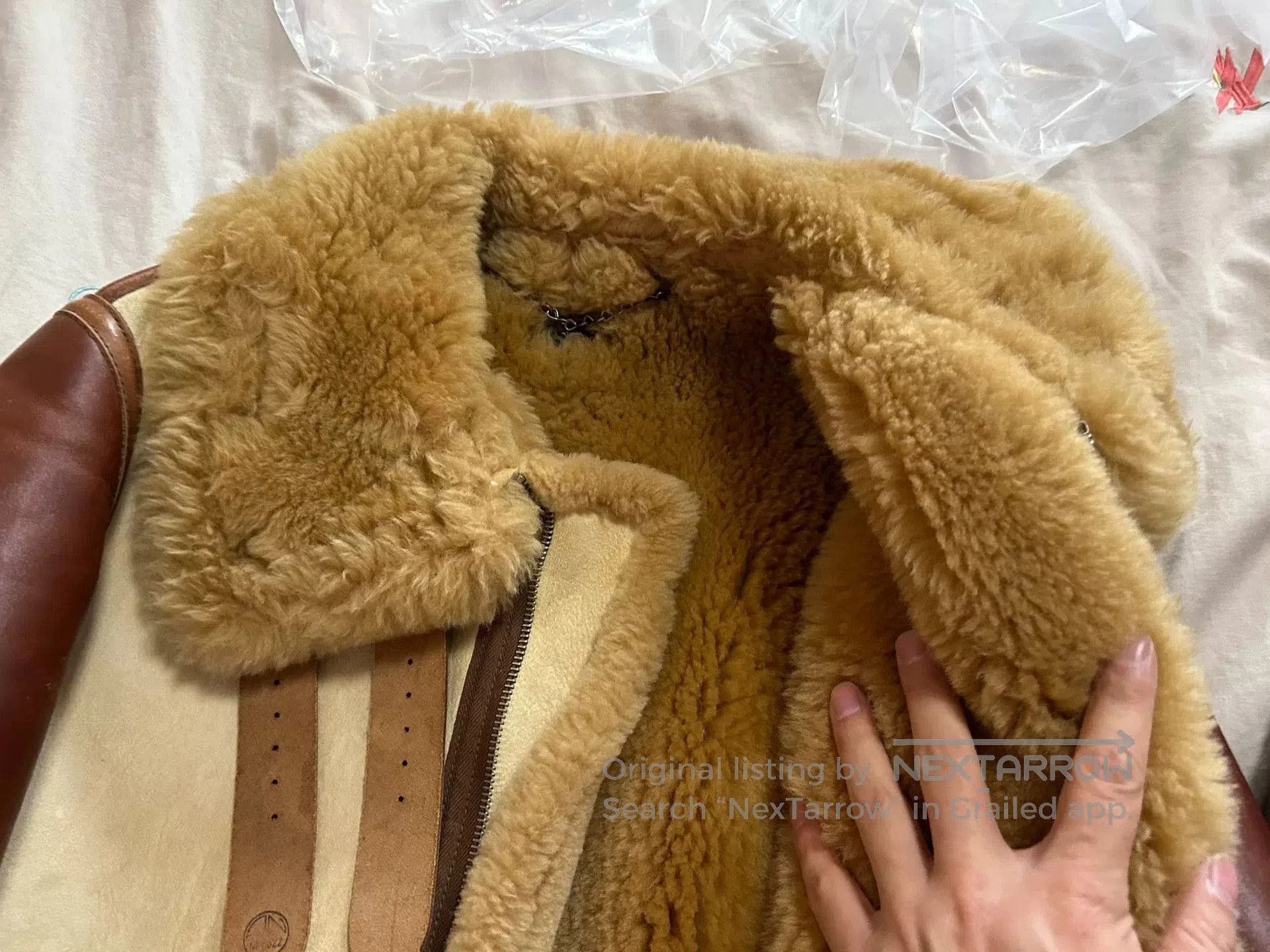 The Real McCoy's vintage real mccoy's shearling bomber jacket. Size US M / EU 48-50 / 2 - 4 Thumbnail