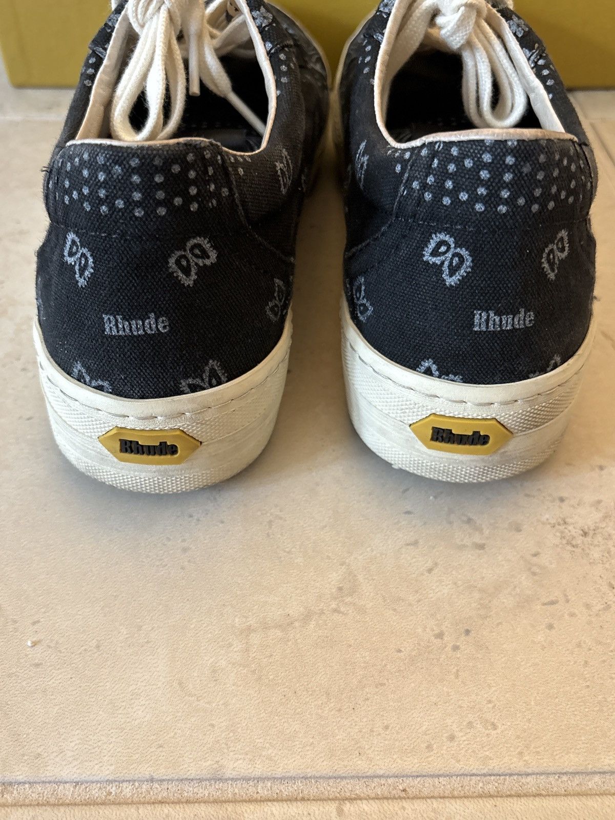 Rhude Rhude V2 Low Black Bandana Size US 8 / EU 41 - 6 Thumbnail