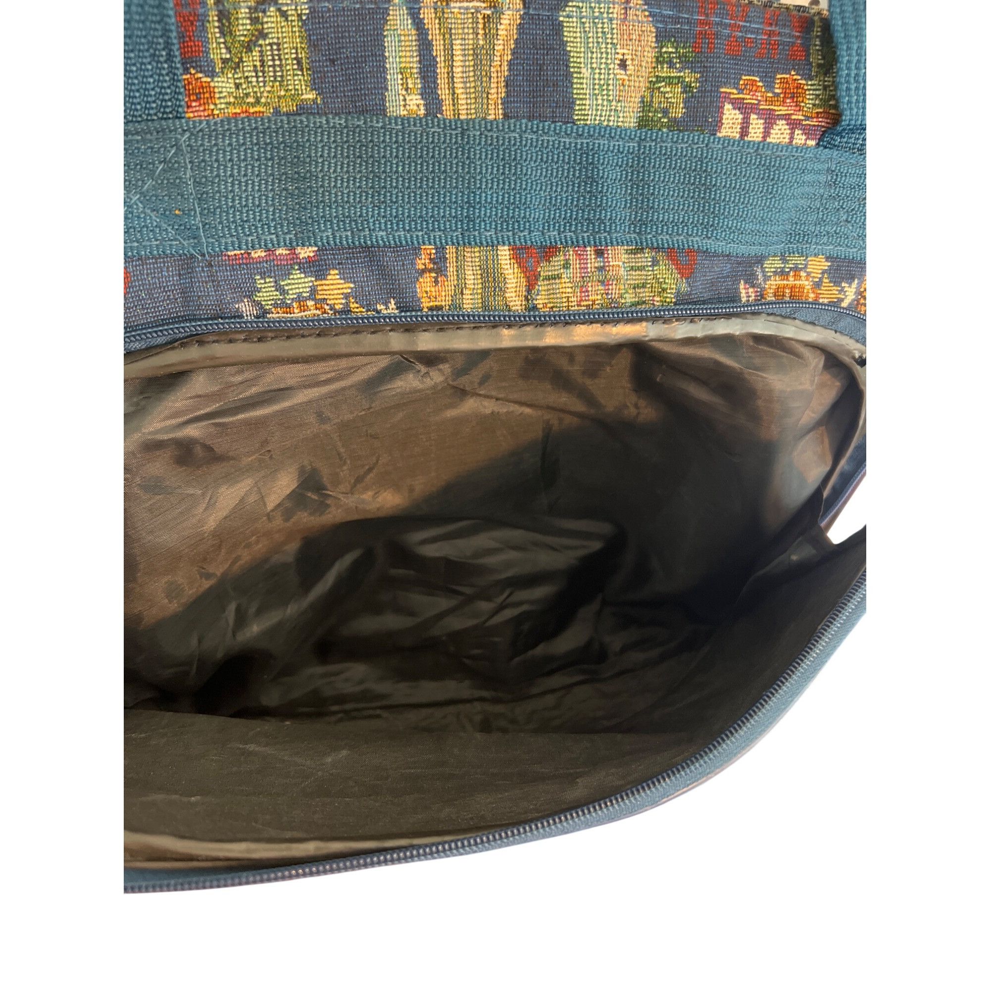 Other Vintage Bovano Las Vegas Tapestry Travel Tote Bag Zipper Top Size ONE SIZE - 3 Thumbnail