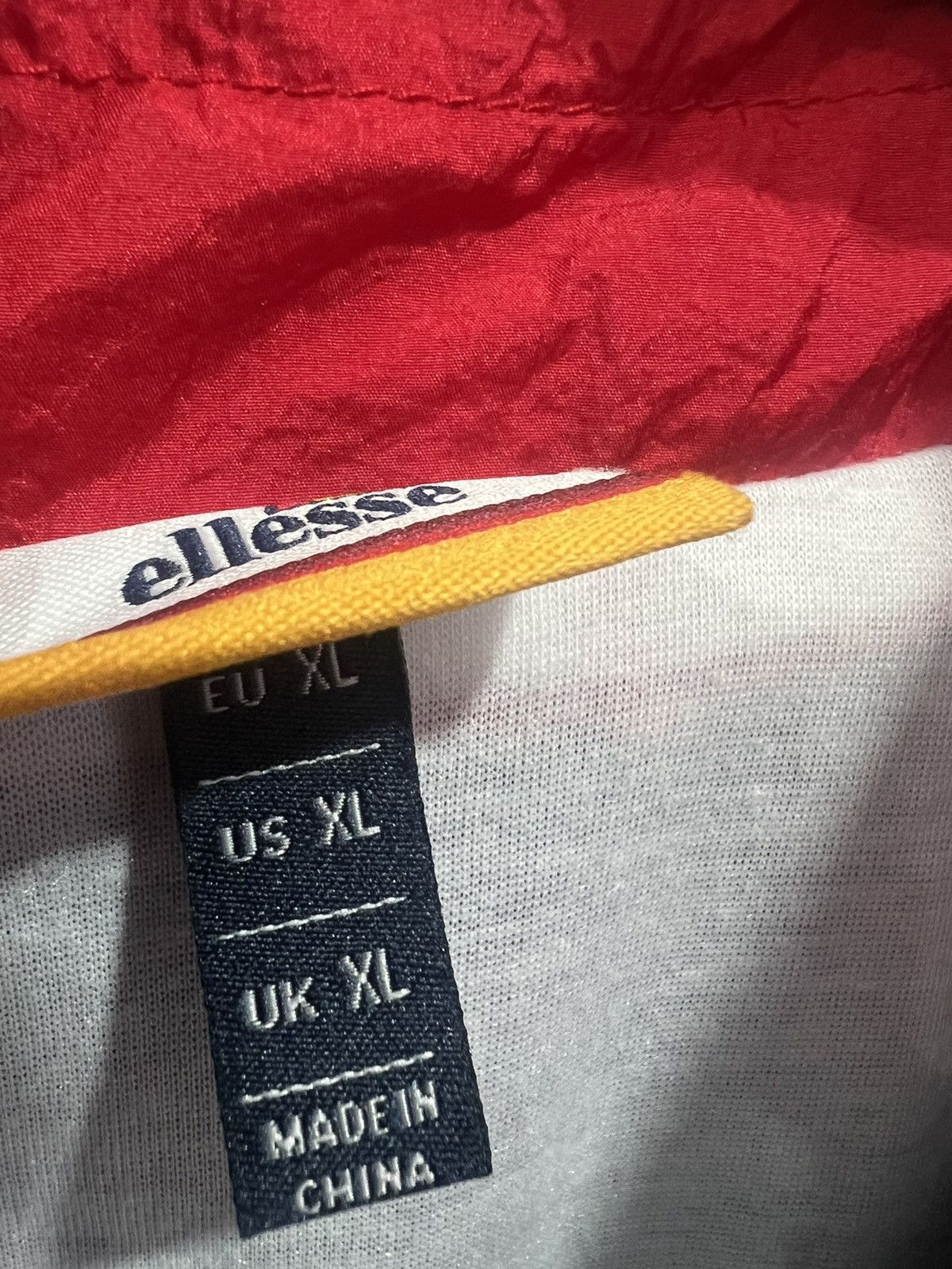 Ellesse Vintage Y2K Ellesse Windbreaker Jacket zip up Size US XL / EU 56 / 4 - 4 Thumbnail