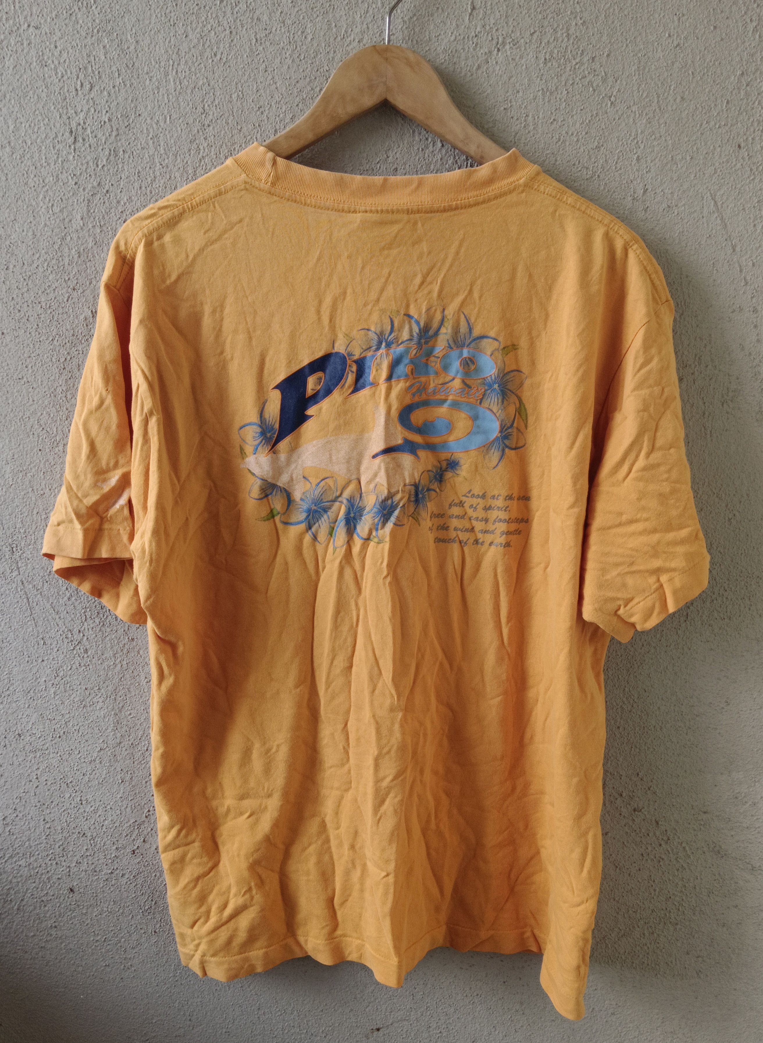 Vintage Piko Hawaiian Vintage T-shirt Large Size US L / EU 52-54 / 3 - 3 Thumbnail