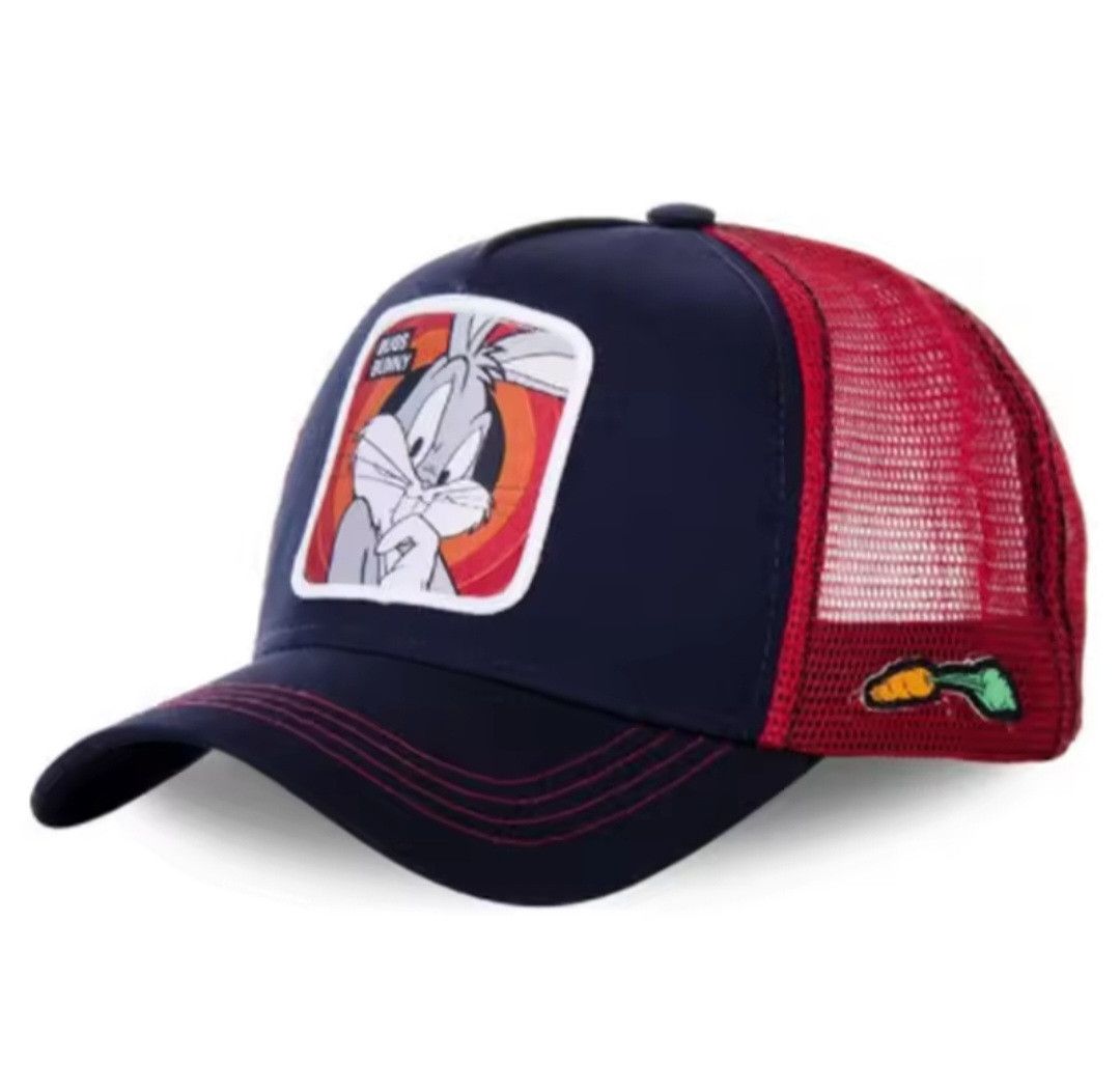 Warner Bros Custom Navy Blue Bugs Bunny Trucker Hat by LOTUS Size ONE SIZE - 1 Preview