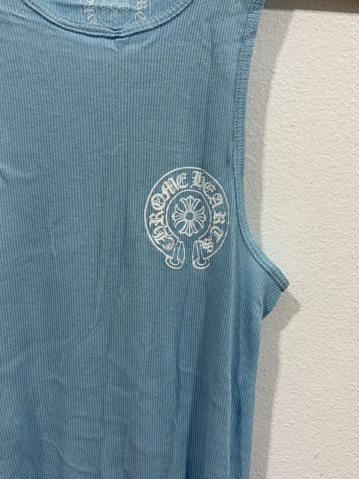Chrome Hearts Chrome Hearts Blue Horse Shoe Tank Top Size US L / EU 52-54 / 3 - 2 Thumbnail