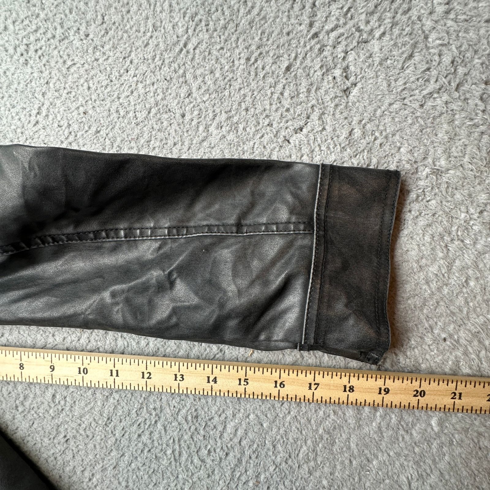 BKE BKE Faux Leather Jacket XL Lined Full Zip Biker Motorcycle Size US XL / EU 56 / 4 - 5 Thumbnail