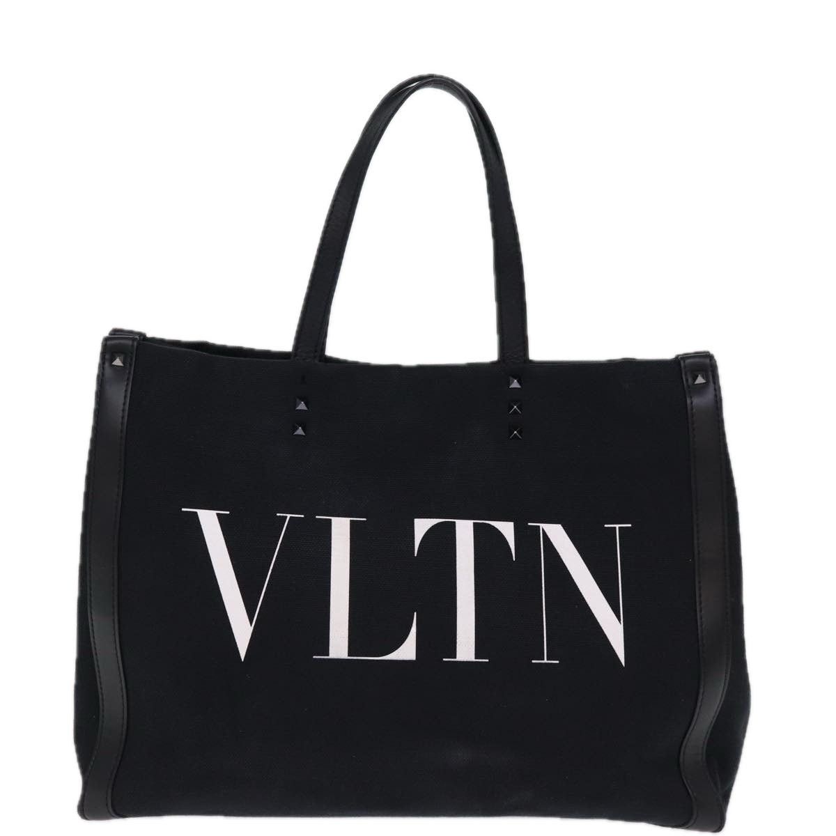 Valentino VALENTINO Tote Bag Canvas Black Size ONE SIZE - 13 Thumbnail