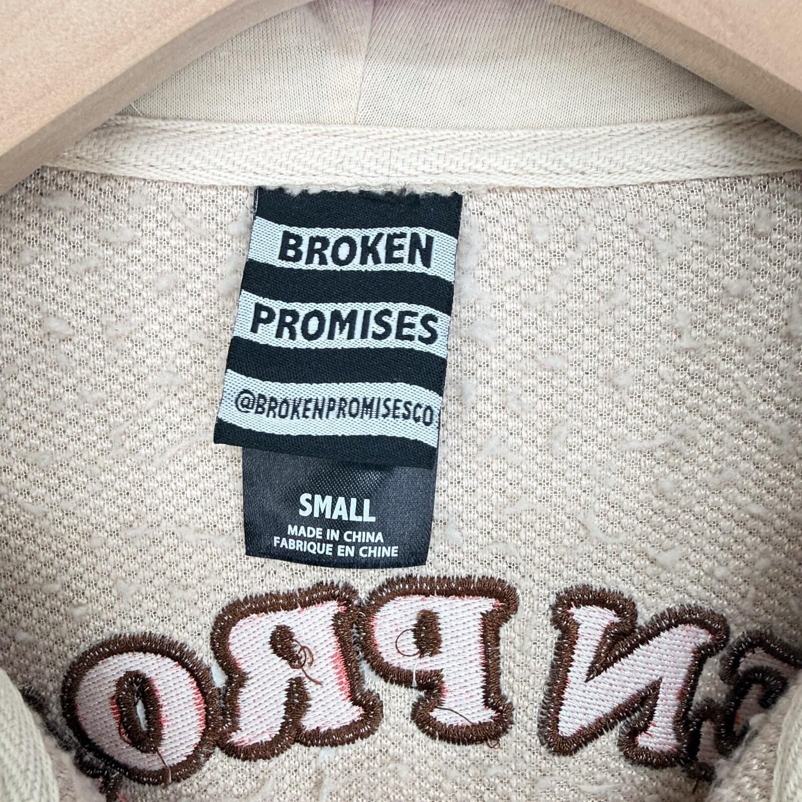 Broken Promises Co. Broken Promises Love Now Cry Later Sherpa Hoodie Womens S Size S / US 4 / IT 40 - 6 Thumbnail