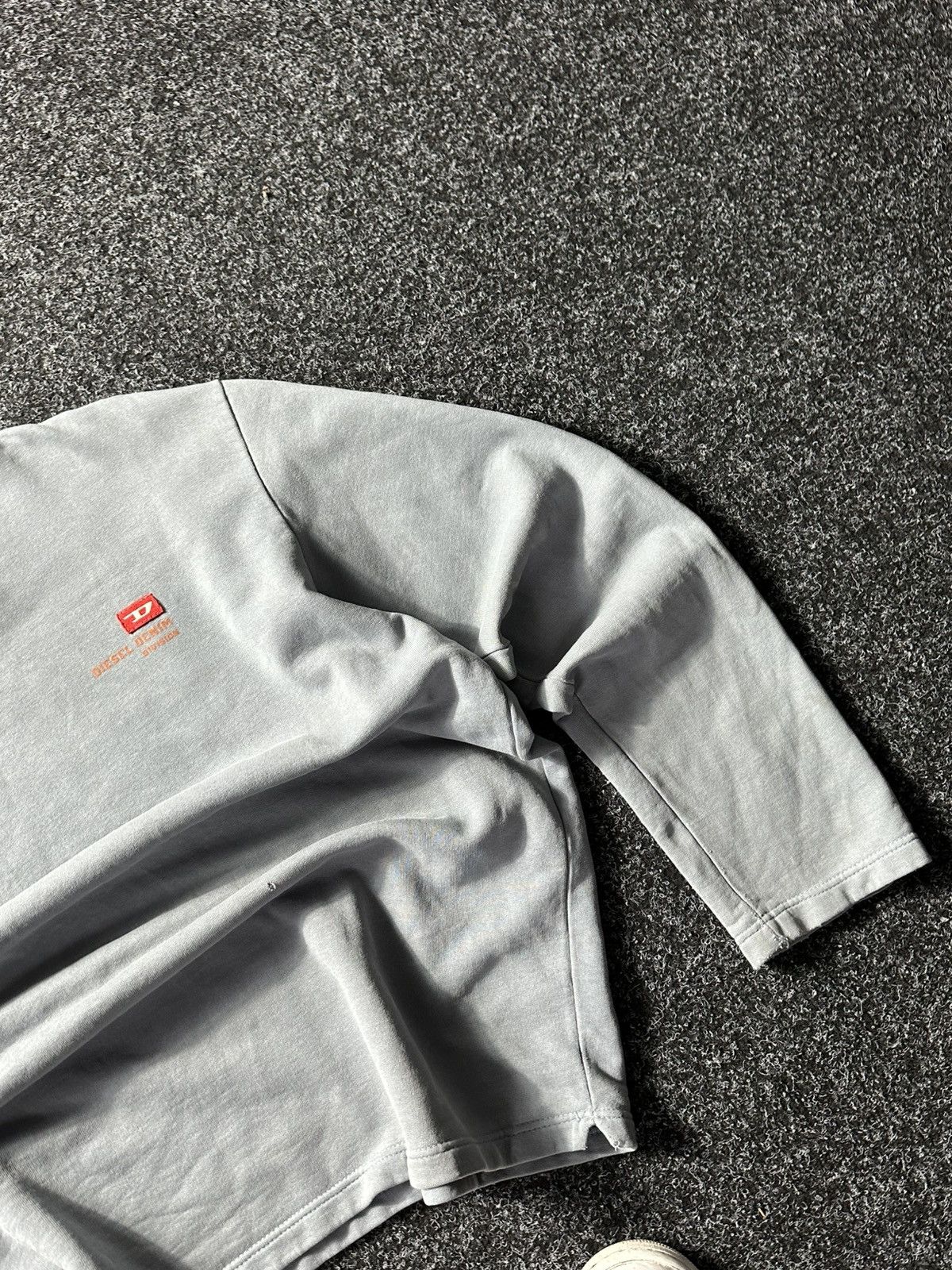 Diesel × Vintage 🚨Vintage Diesel Big Logo Y2K 00s Boxy sweatshirt Hype Rare Size US XXL / EU 58 / 5 - 3 Thumbnail