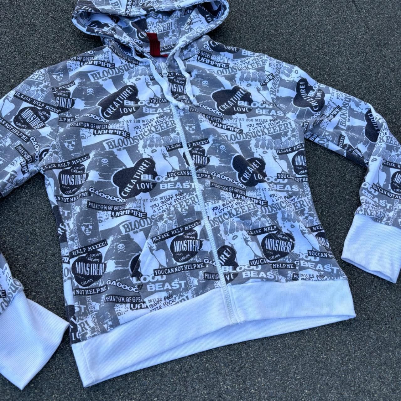 Japanese Brand × Vintage Rap hoodie Size US L / EU 52-54 / 3 - 2 Thumbnail