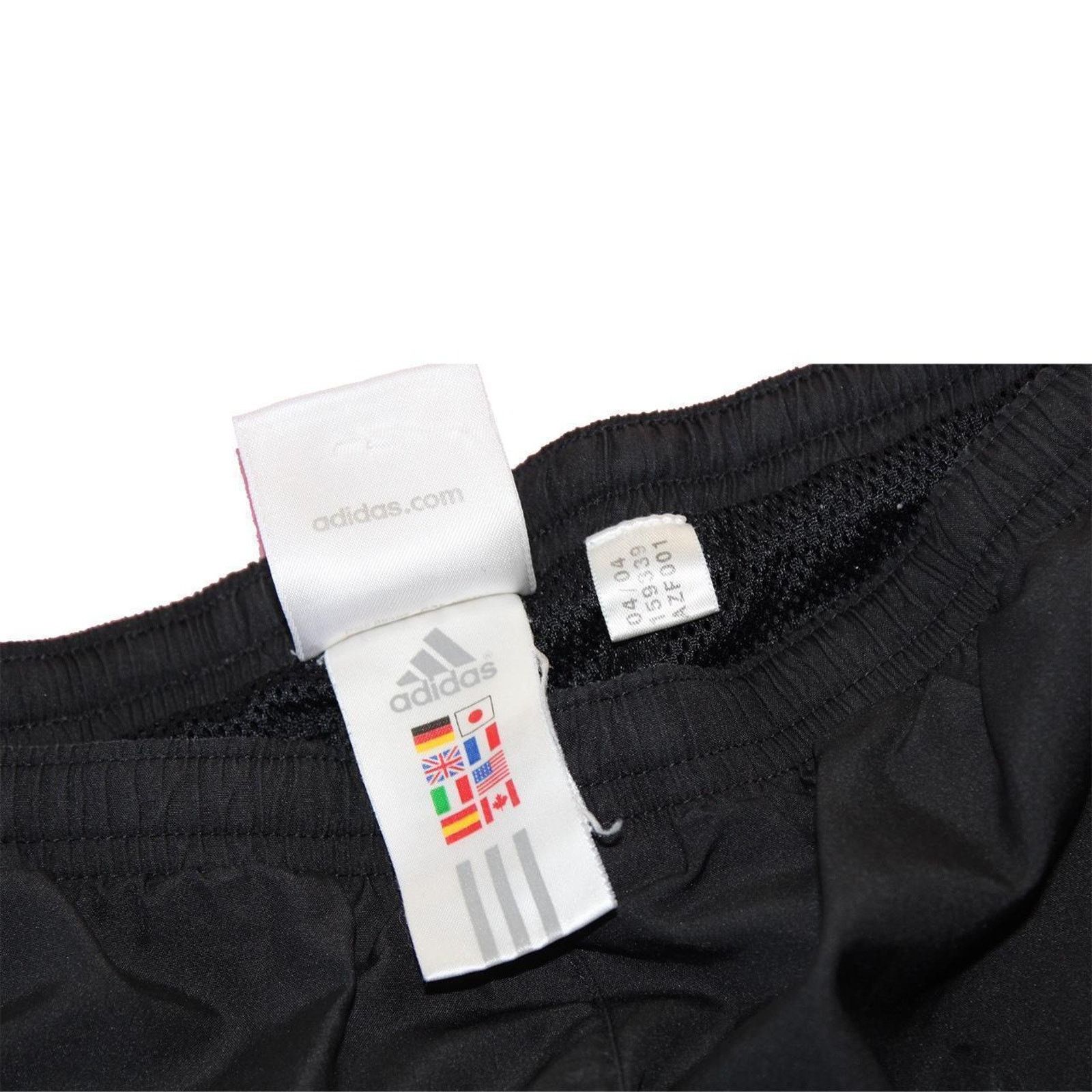 Adidas Y2K 2000's Baggy Black Adidas Striped Trackpants Size US 36 / EU 52 - 5 Thumbnail