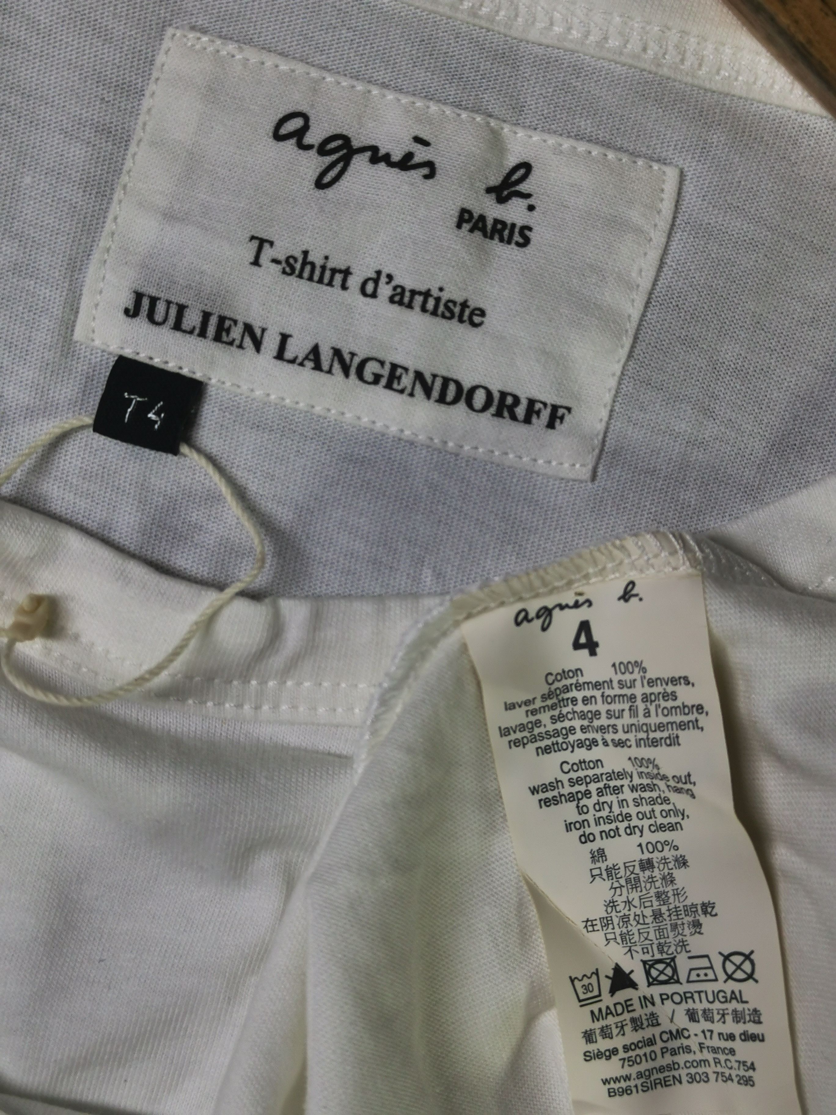 agnes b. Agnes B. X Julien Langendorff Size US XL / EU 56 / 4 - 4 Thumbnail