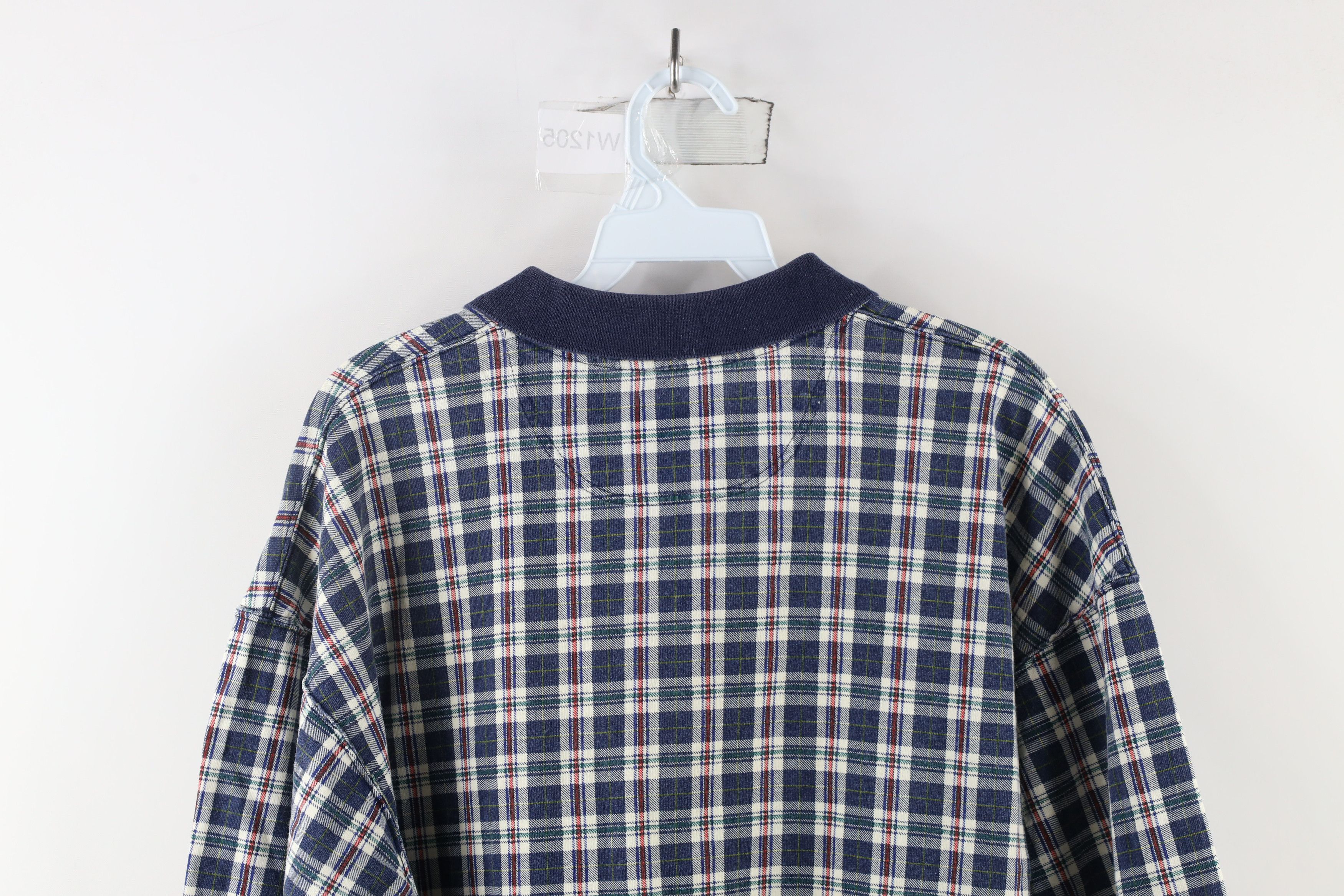 Vintage Vintage 90s Duck Head Rainbow Plaid Collared Polo Shirt USA Size US L / EU 52-54 / 3 - 11 Thumbnail