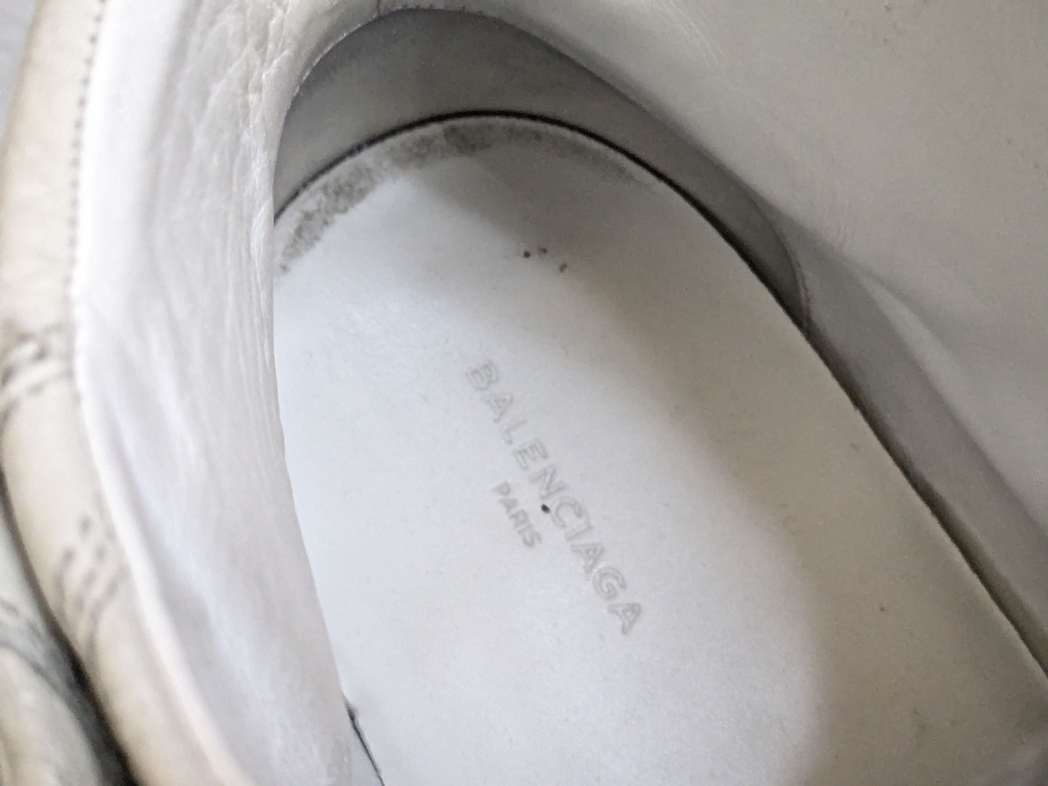 Balenciaga Balenciaga Arena Sneakers White High Tops Leather 14 47 Size US 14 / EU 47 - 6 Thumbnail