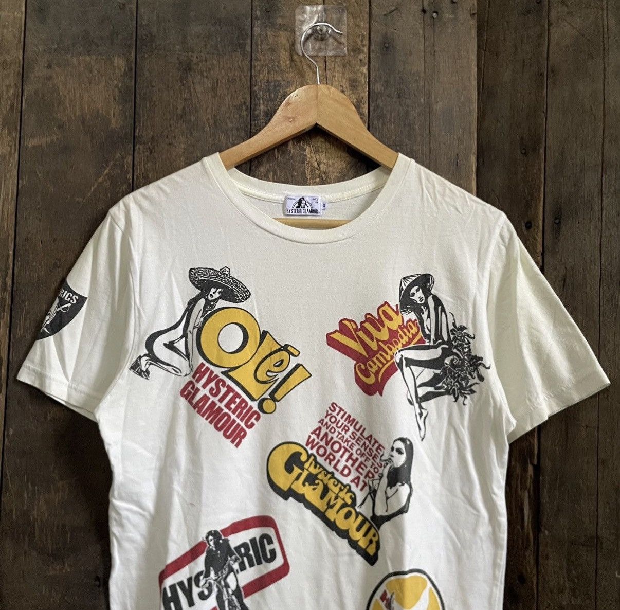 Hysteric Glamour Vintage Hysteric Glamour Tee Shirt Size US S / EU 44-46 / 1 - 6 Thumbnail