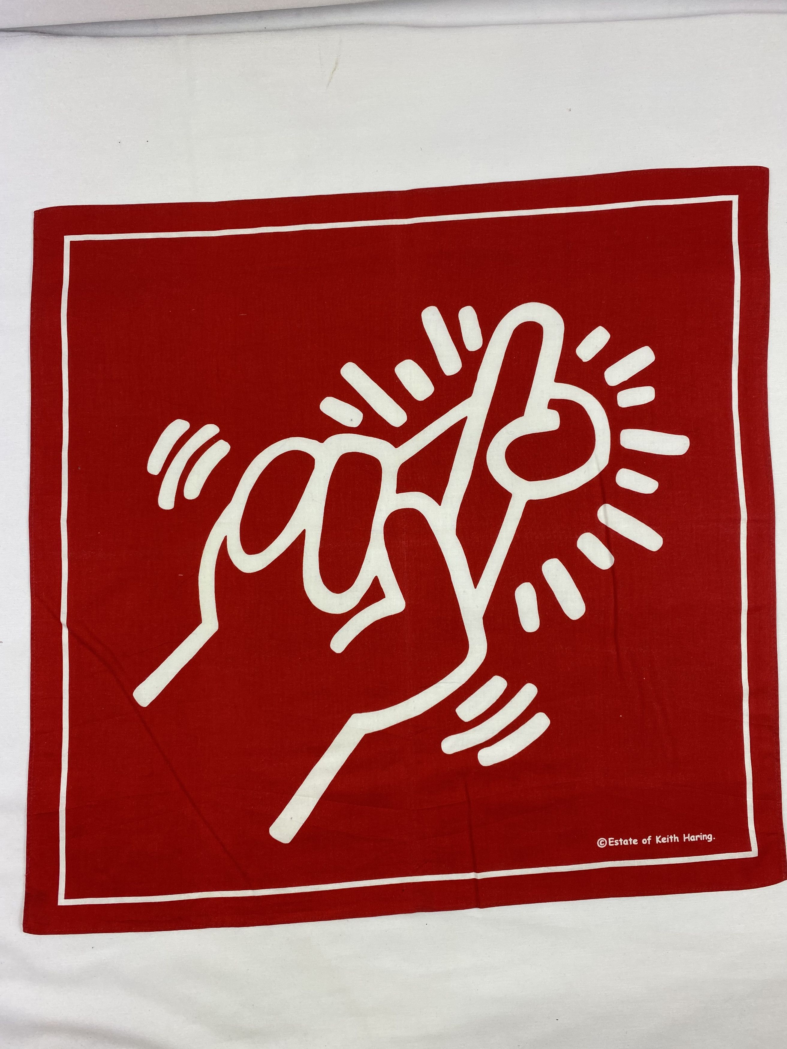 Keith Haring Keith Haring Handkerchief / Bandana / Neckerchief Size ONE SIZE - 2 Thumbnail