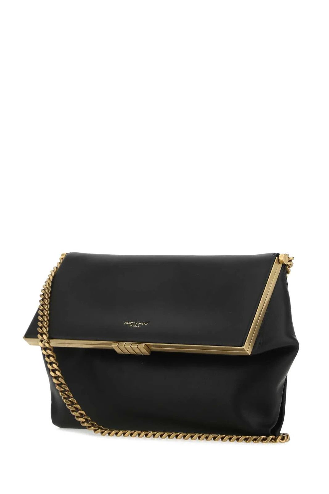Saint Laurent Paris o1bcso1str0325 Size: OS/Fanny Medium Chain Bag in Black Size ONE SIZE - 2 Thumbnail