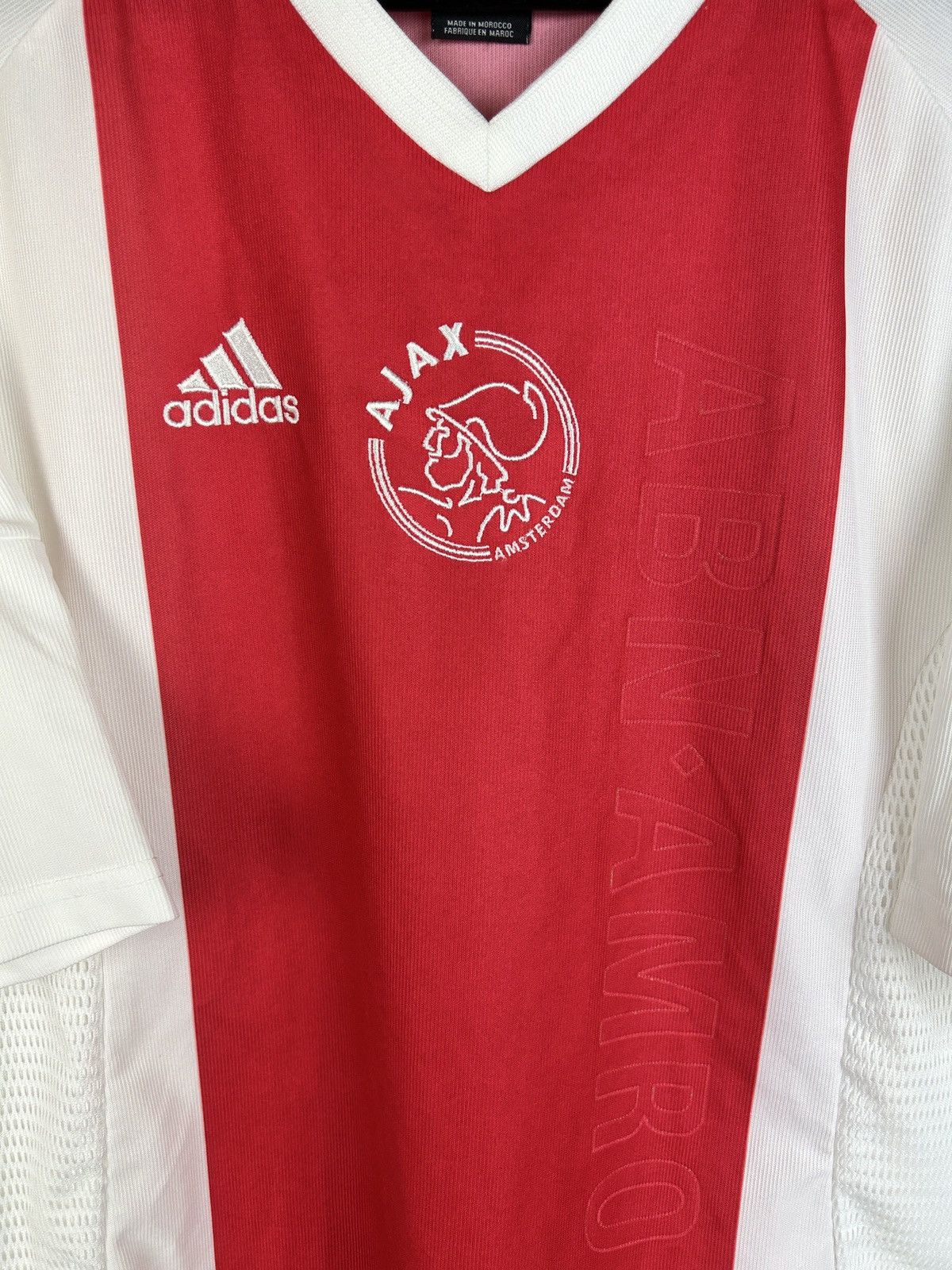 Adidas 00s Adidas Ajax Amsterdam 2002/03/04 Home Kit Soccer Jersey Size US XL / EU 56 / 4 - 2 Thumbnail