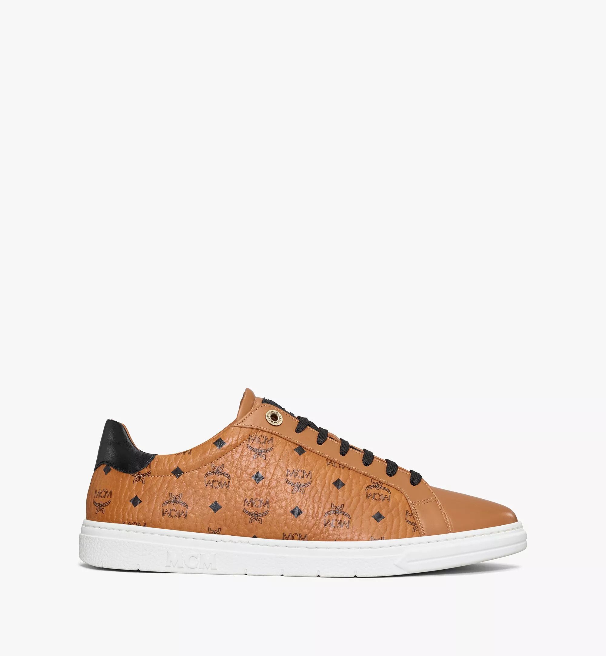 MCM o1mt1gz0125 Low-Top Sneakers in Brown/Black Size US 13 / EU 46 - 5 Thumbnail