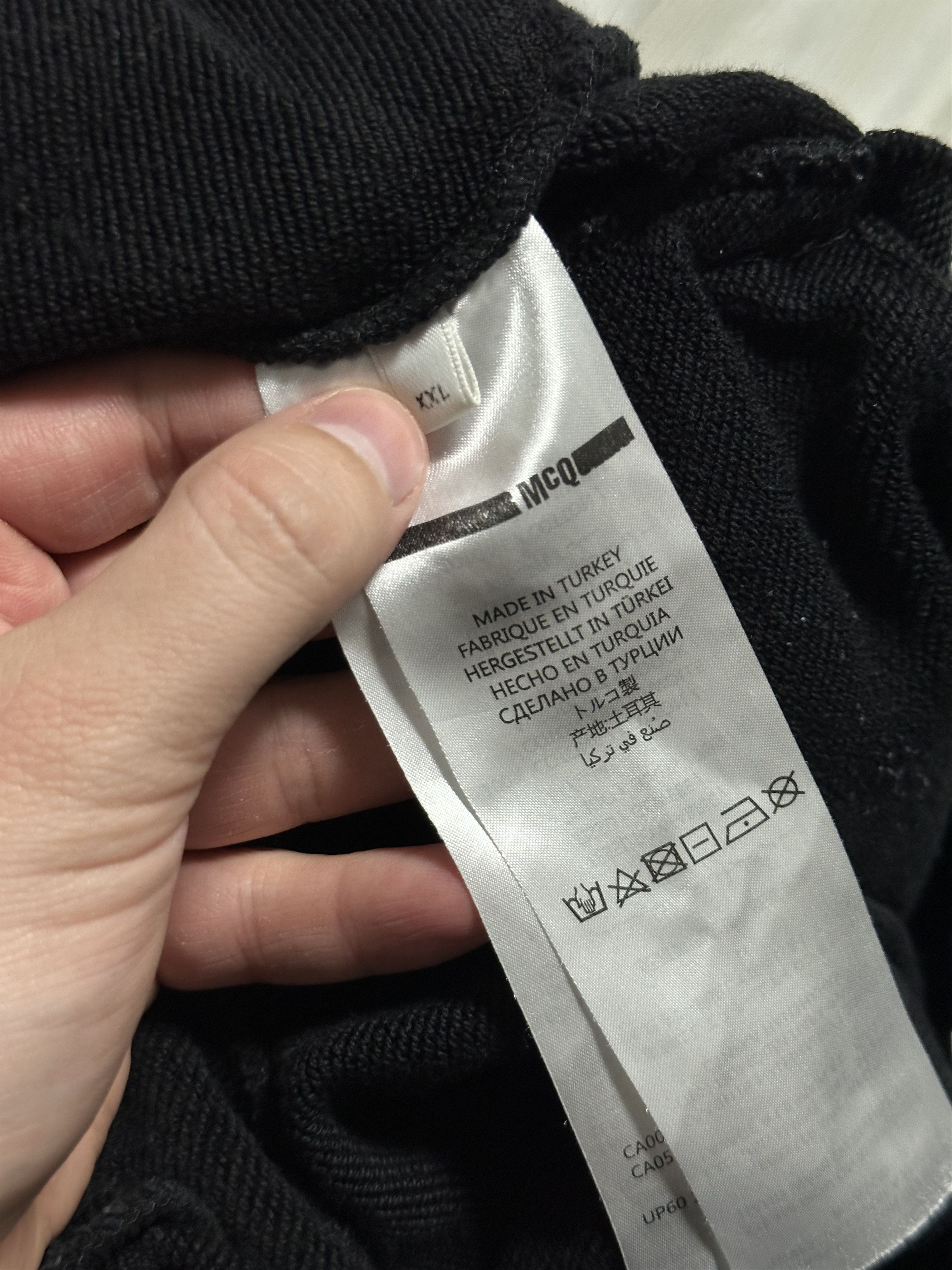 Alexander McQueen Alexander McQueen MCQ Track Suit Big Logo Sweatshirt Pants Size US XL / EU 56 / 4 - 5 Thumbnail