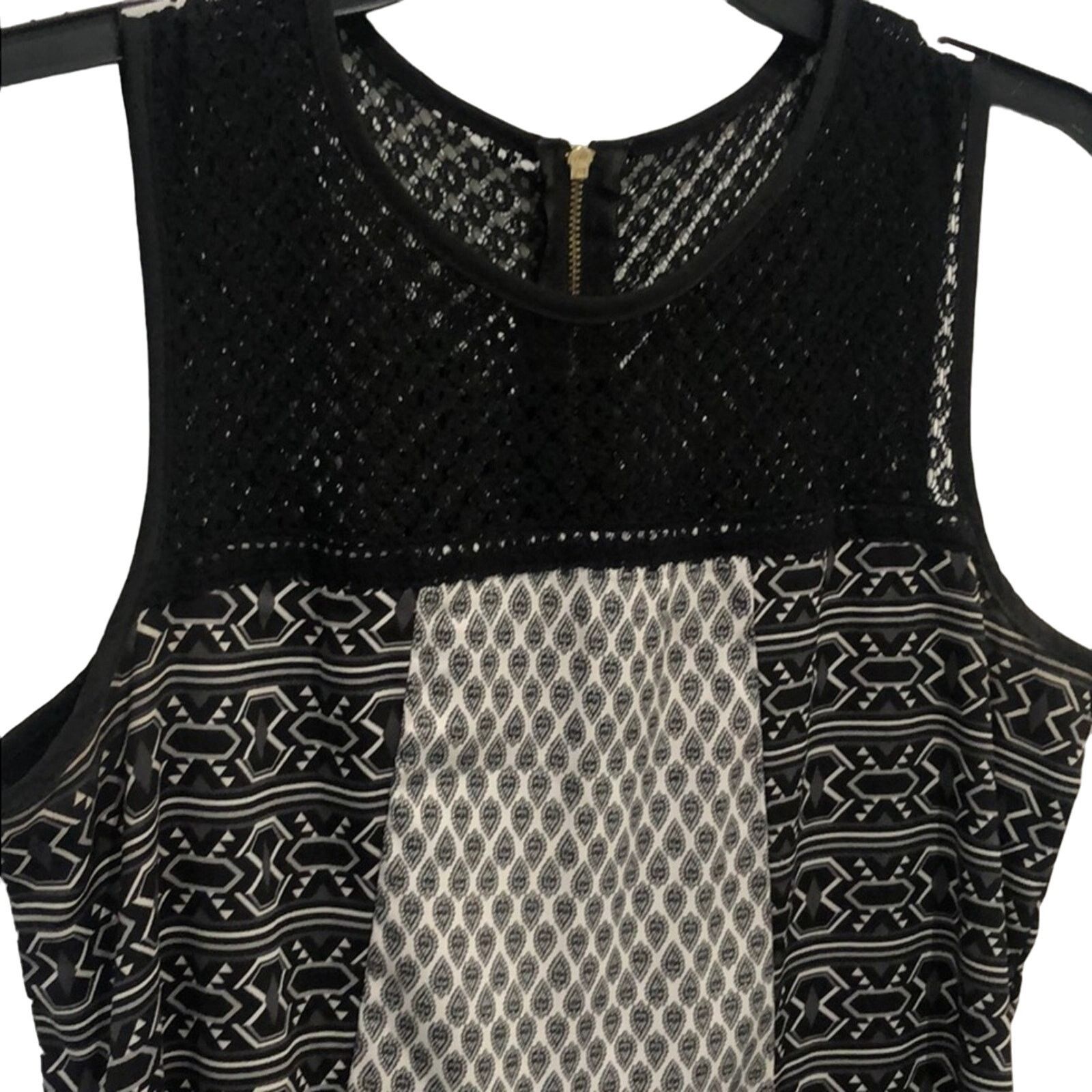 Target Basics Xhilaration Mini Sleeveless Dress Lace front back zip Party Size M / US 6-8 / IT 42-44 - 2 Thumbnail