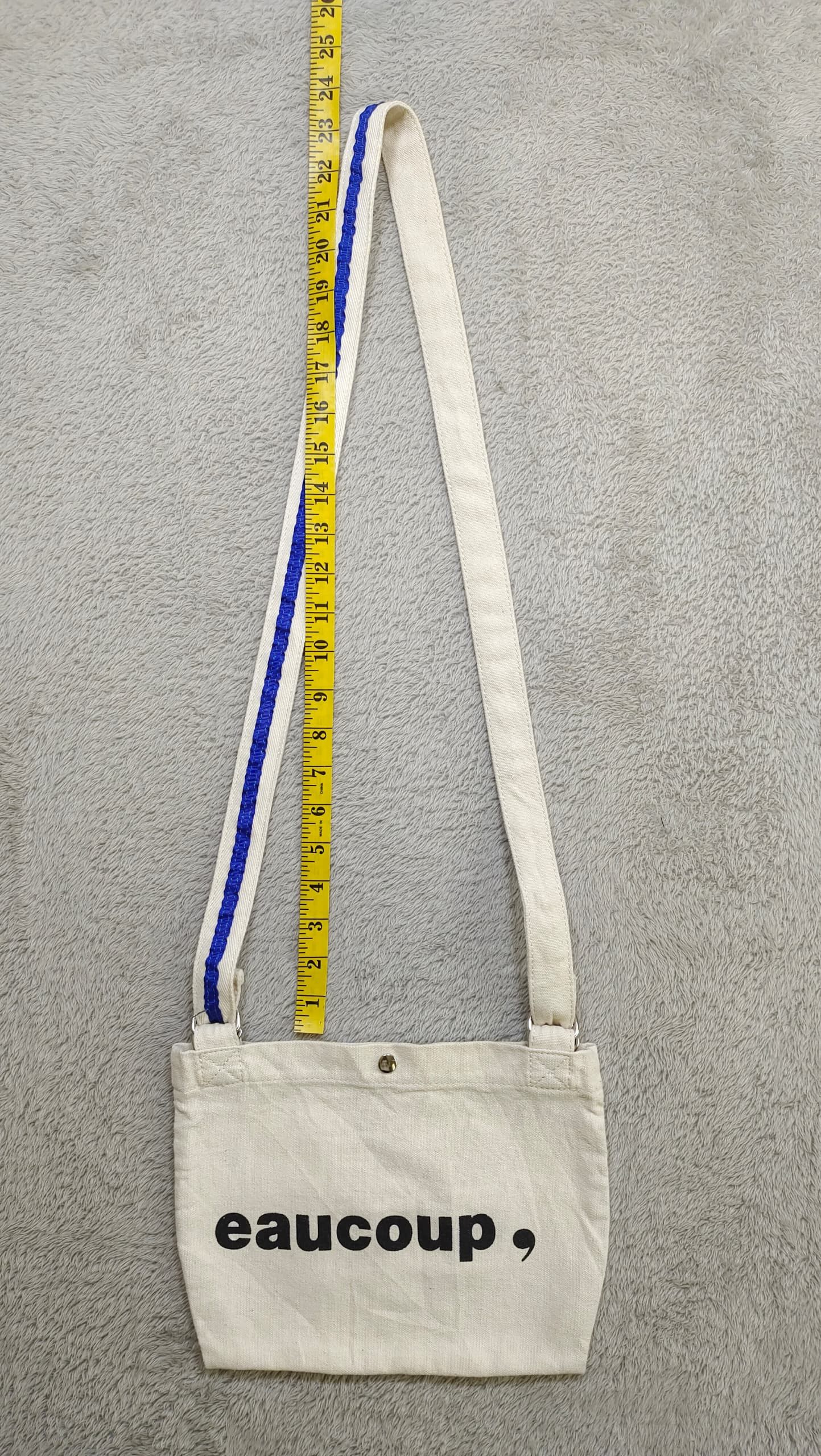 Issey Miyake Vintage Issey Miyake Mercibeaucoup Canvas Crossbody Bag Size ONE SIZE - 6 Thumbnail