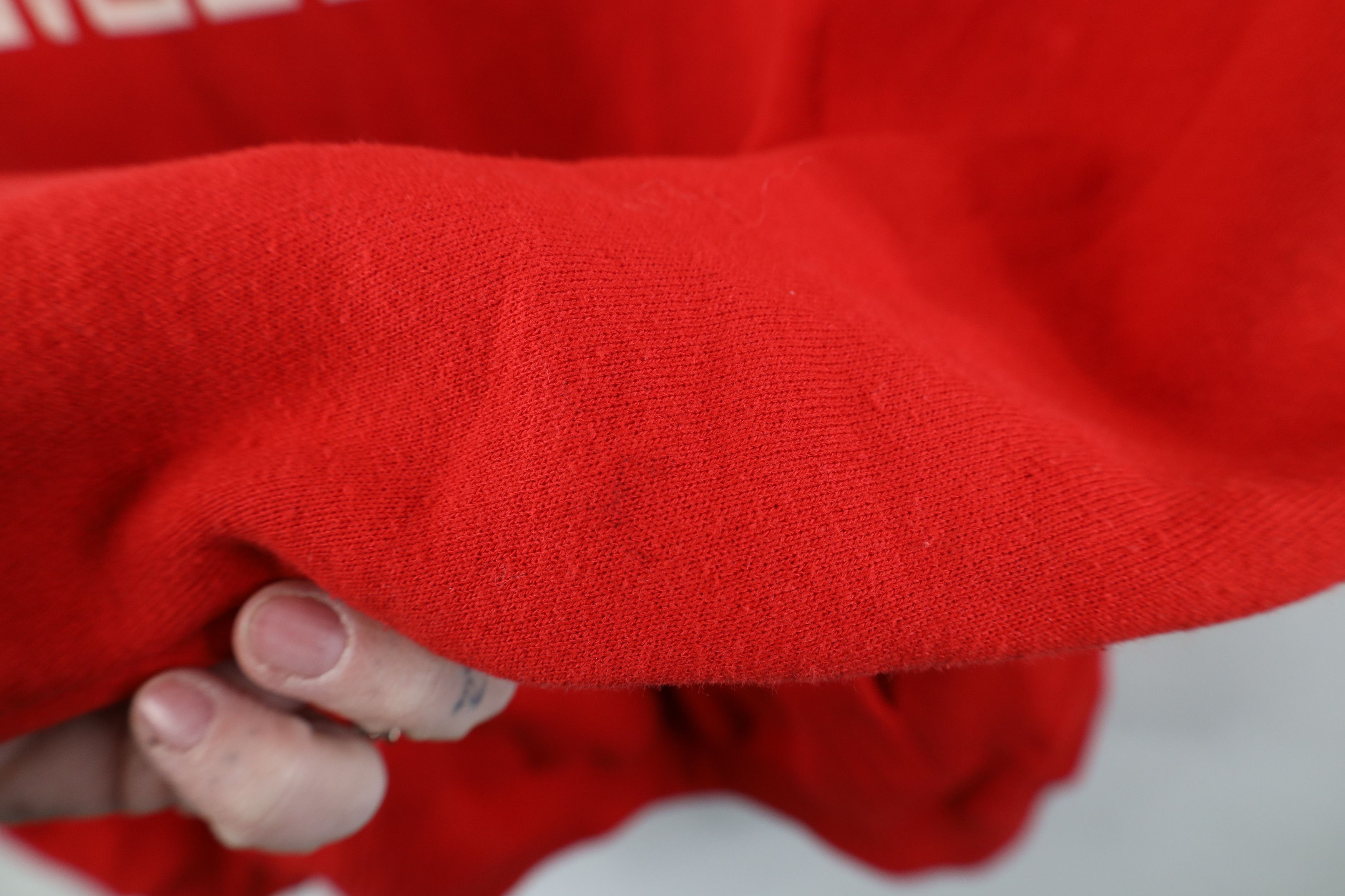 Vintage Vintage 80s 90s Marist Chicago Hoodie Sweatshirt Red USA Size US XL / EU 56 / 4 - 12 Thumbnail