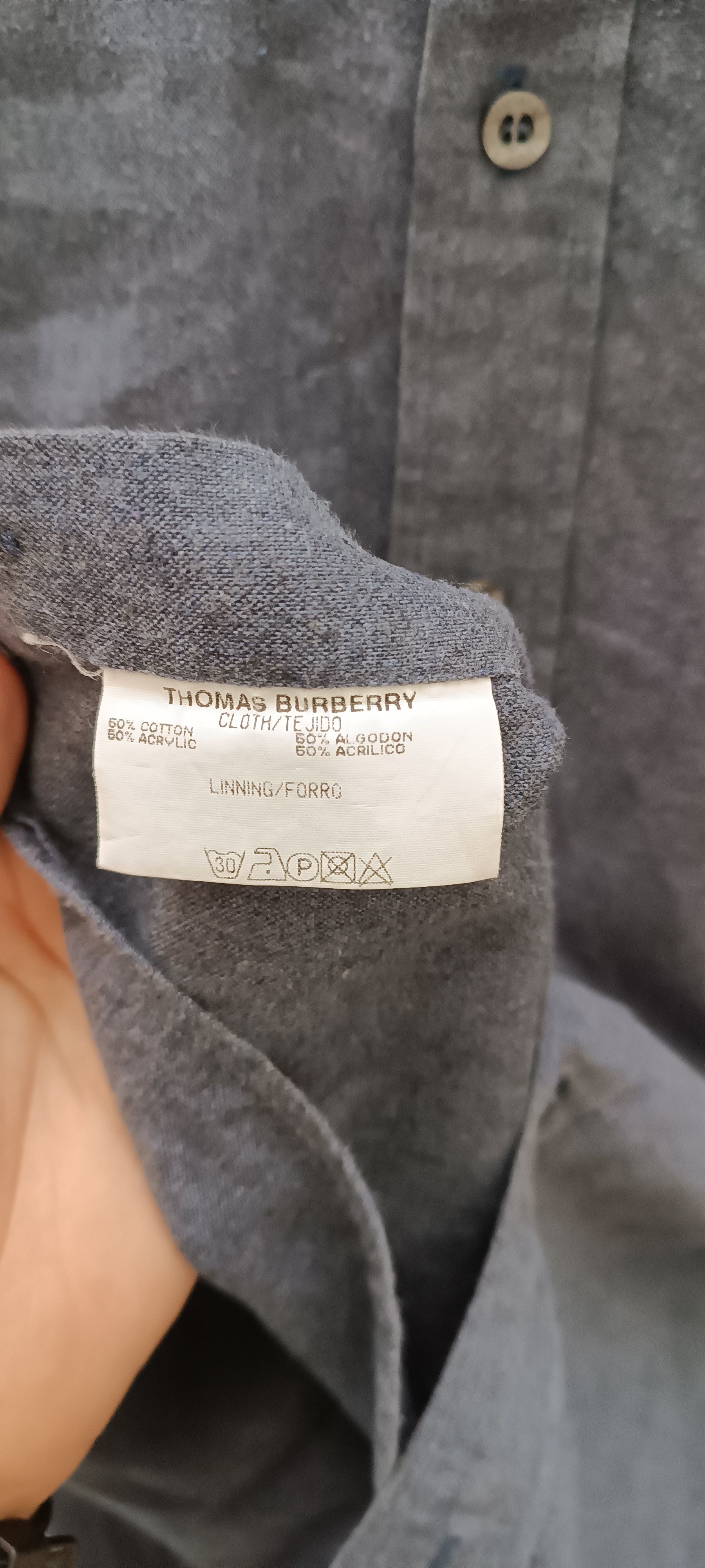 Burberry Ultra Rare Thomas Burberry Archive Casual Shirt 2002 Vintage Size US L / EU 52-54 / 3 - 5 Thumbnail