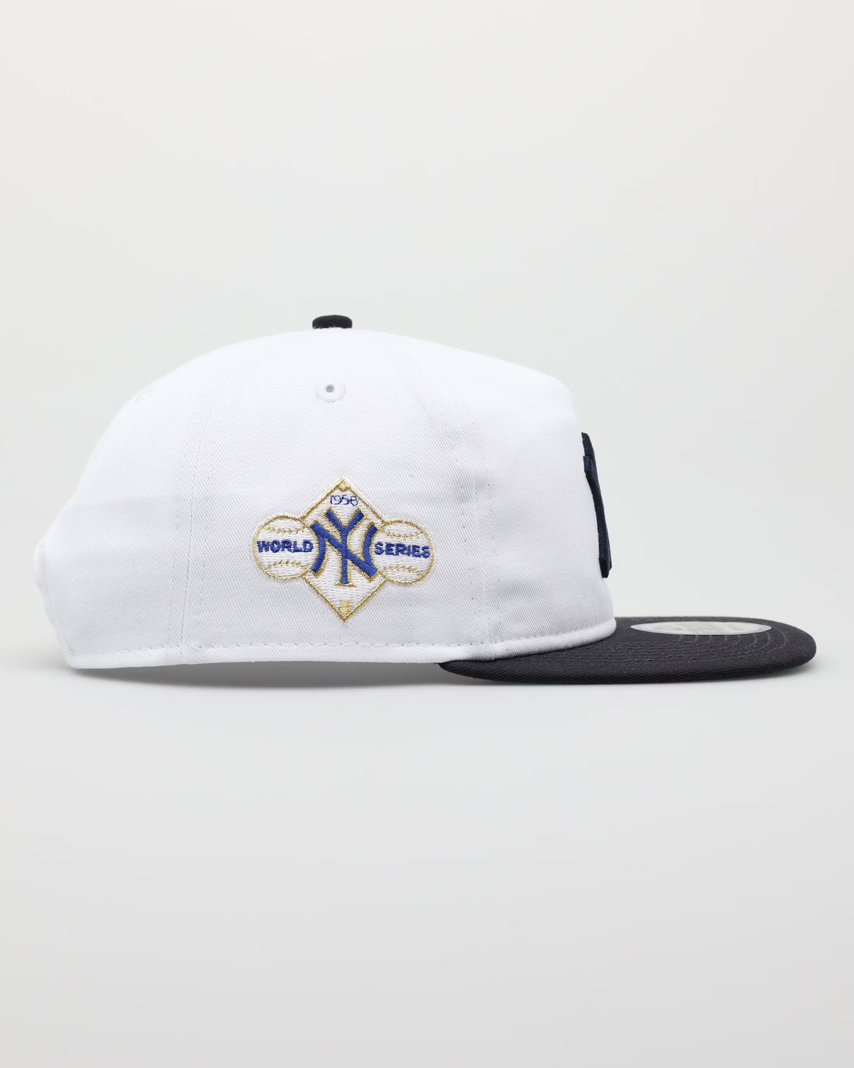 New Era × New York Yankees New Era New York Yankees 2-Tone Golfer Snapback 1958 WS Size ONE SIZE - 2 Thumbnail