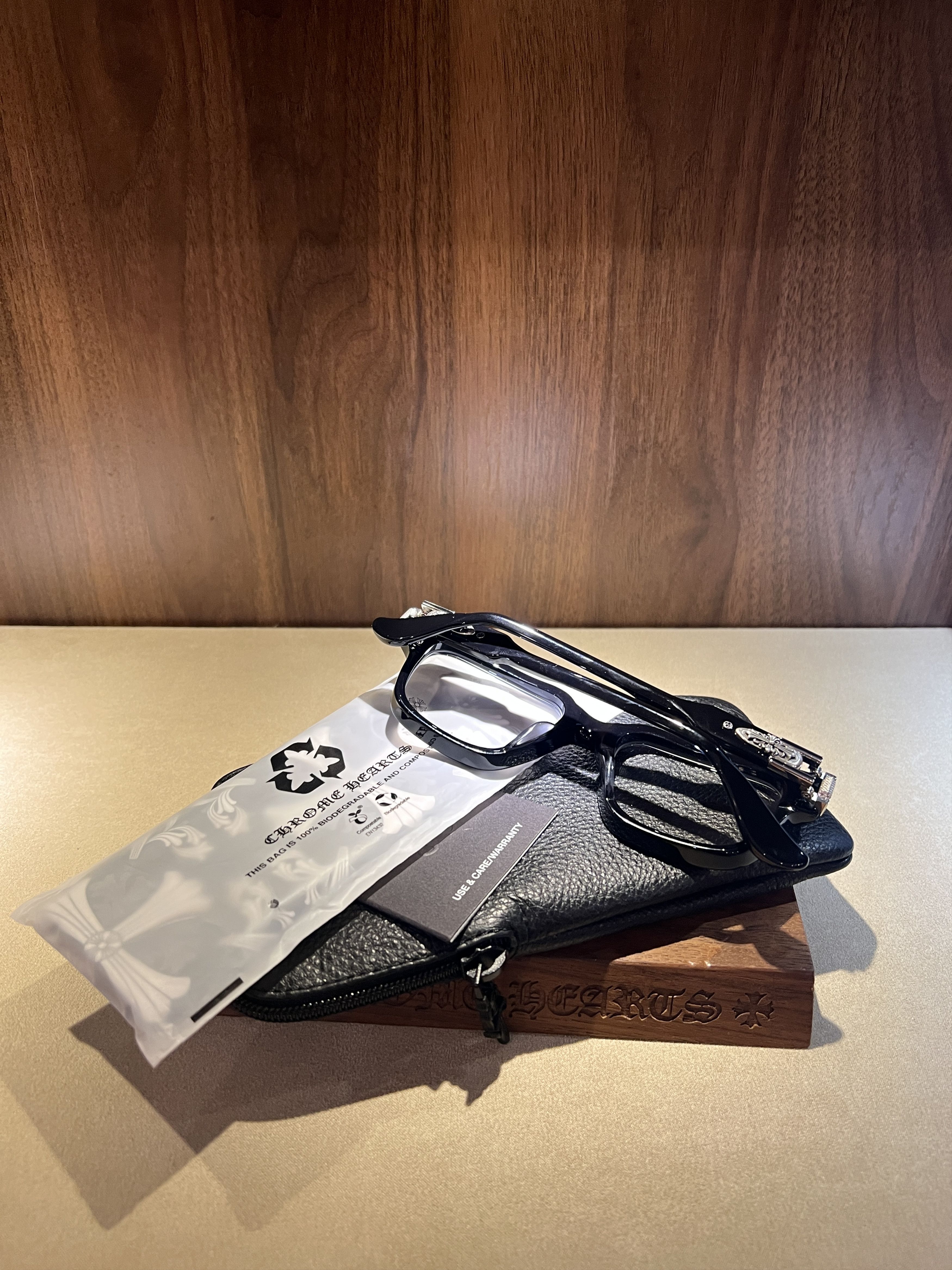 Chrome Hearts Chrome Hearts BULGE BLACK/SILVER GLASSES Size ONE SIZE - 11 Thumbnail