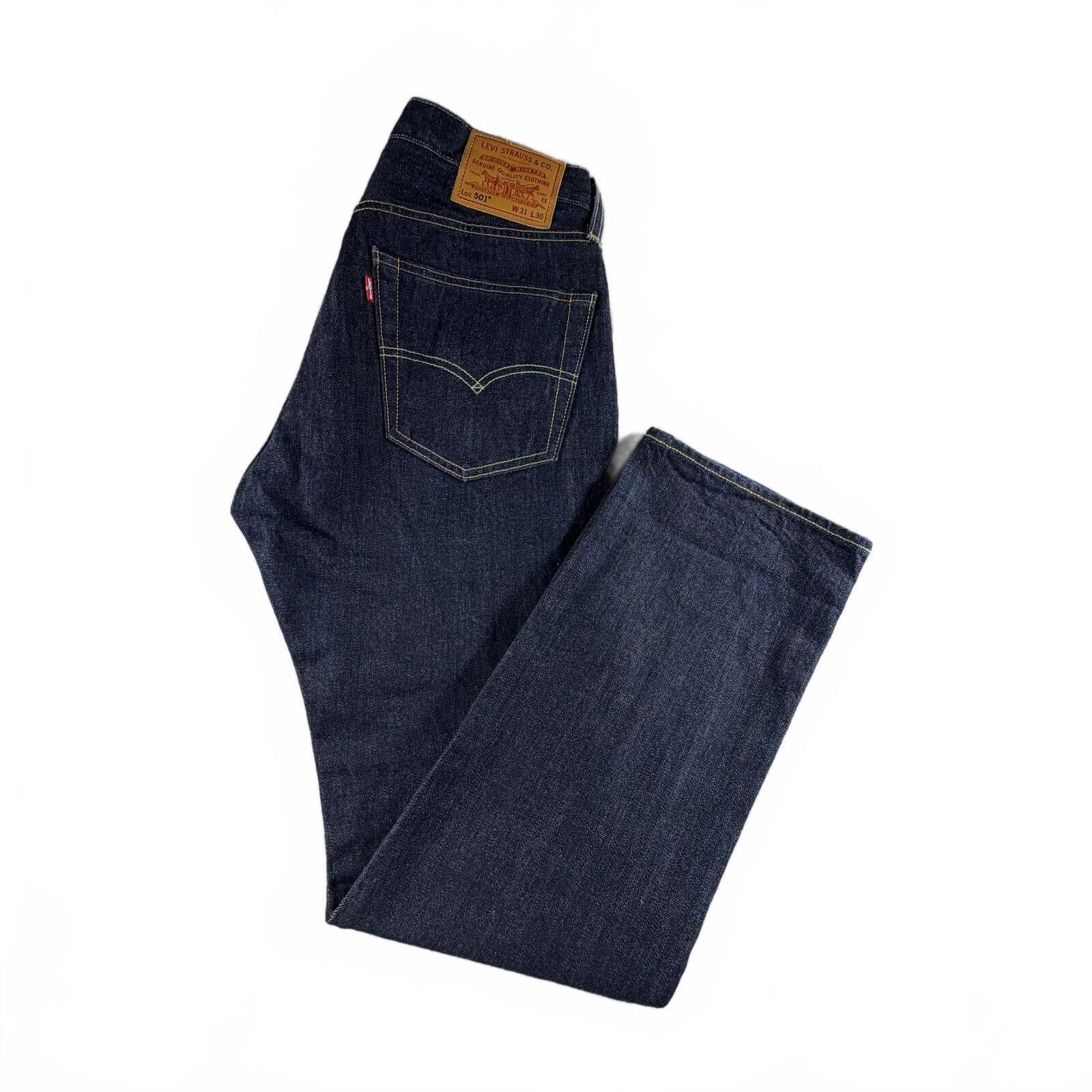 Levi's Levi's Pants Men's 31x30 501 Denim Indigo PC9-00501-1484 Size US 31 - 1 Thumbnail