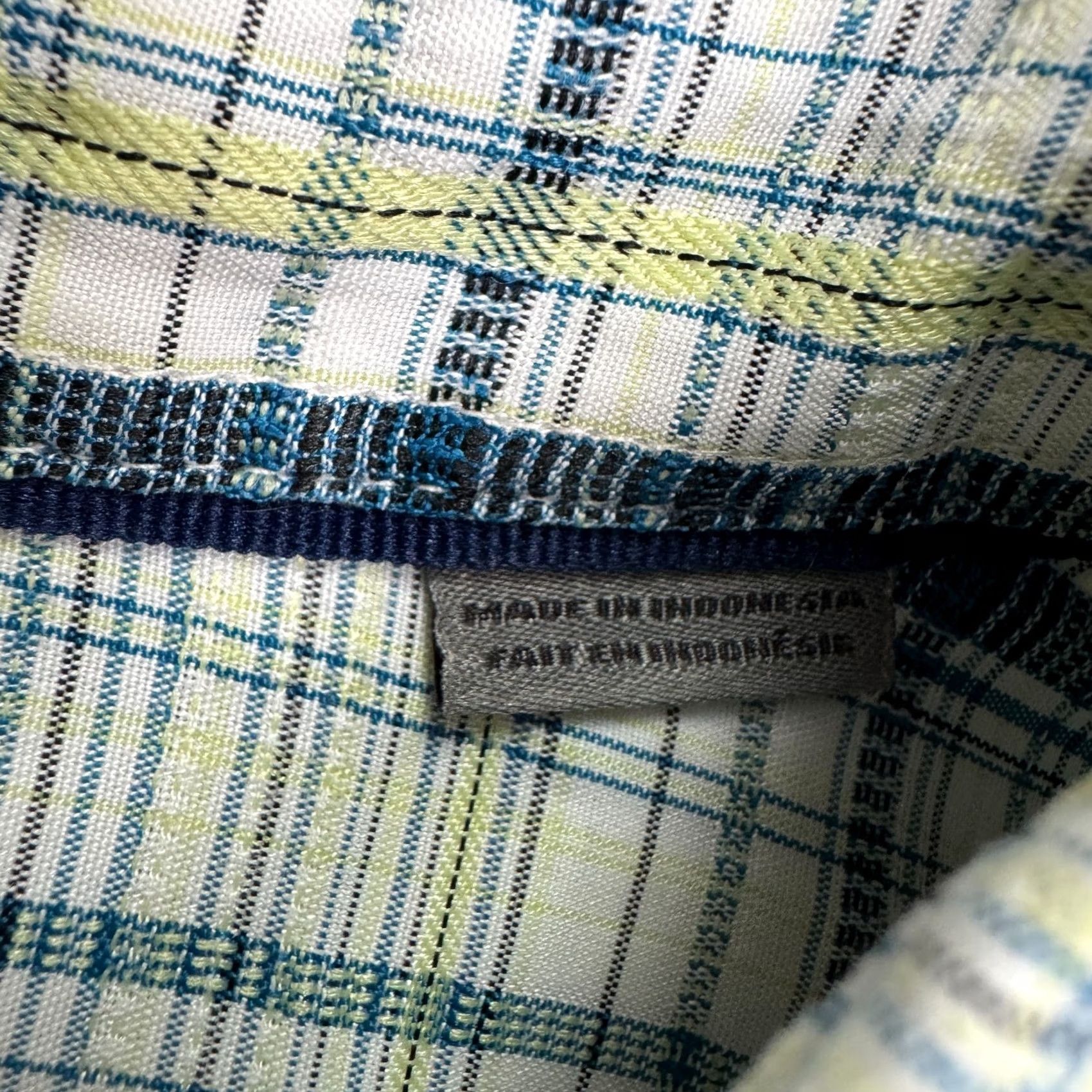 Royal Robbins Royal Robbins Button-Down Shirt Mens Large Green Blue Plaid Short Sleeve Casual Size US L / EU 52-54 / 3 - 6 Thumbnail