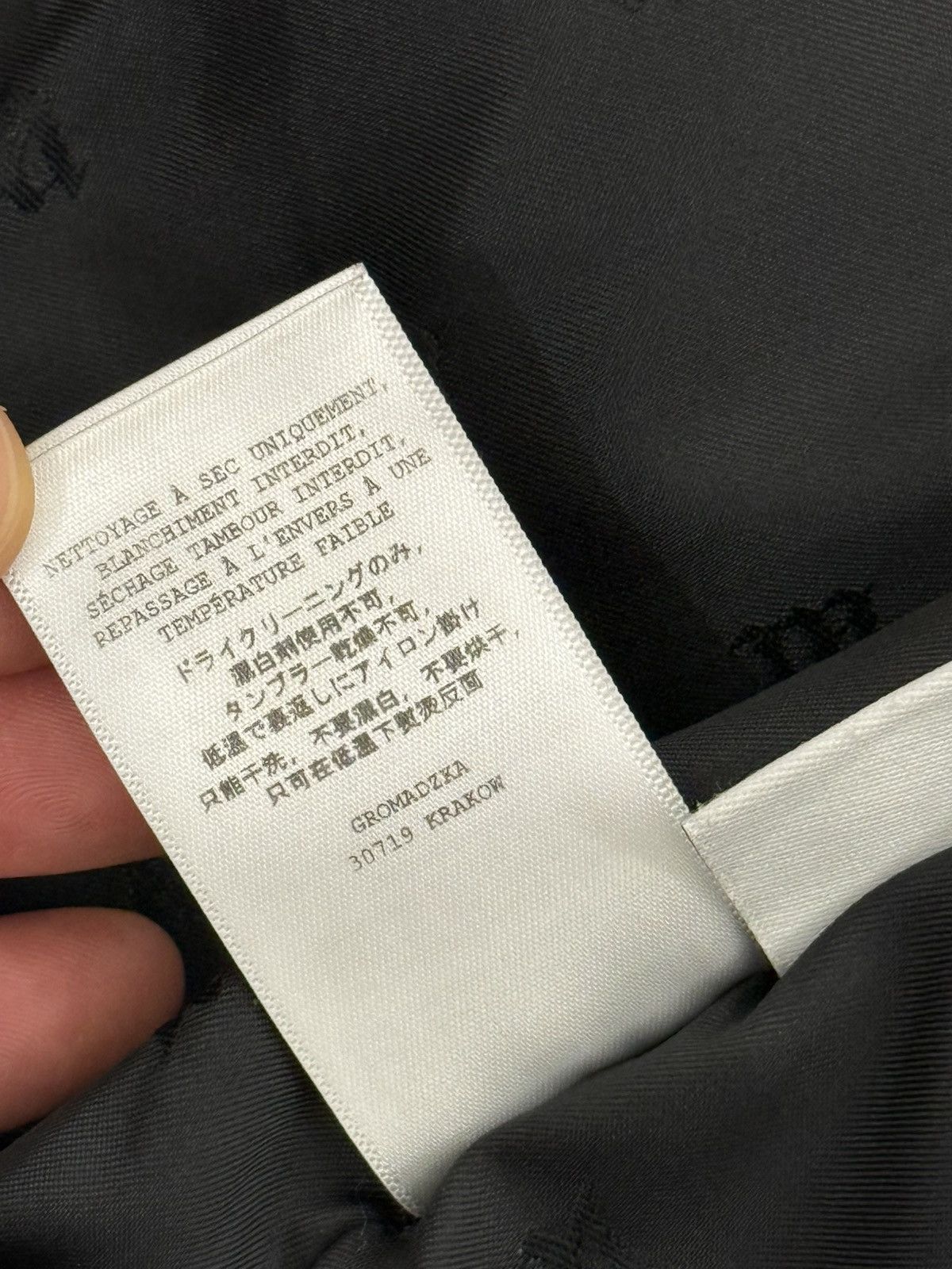 Misbhv MISBHV Black Monogram Jacket XL Size US XL / EU 56 / 4 - 10 Thumbnail