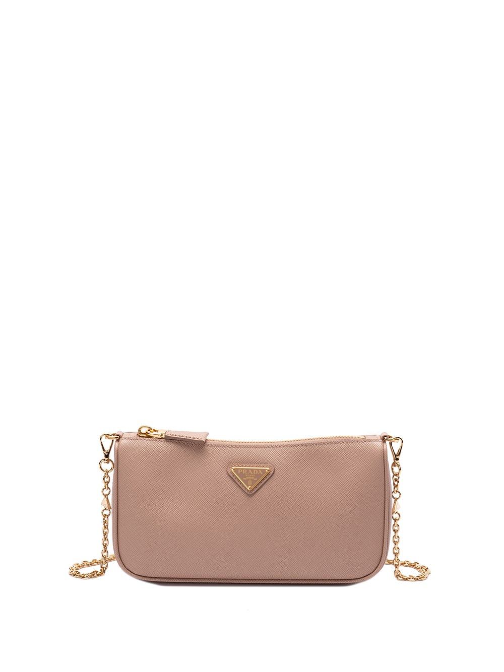 Prada Saffiano Leather Shoulder Bag, Women's