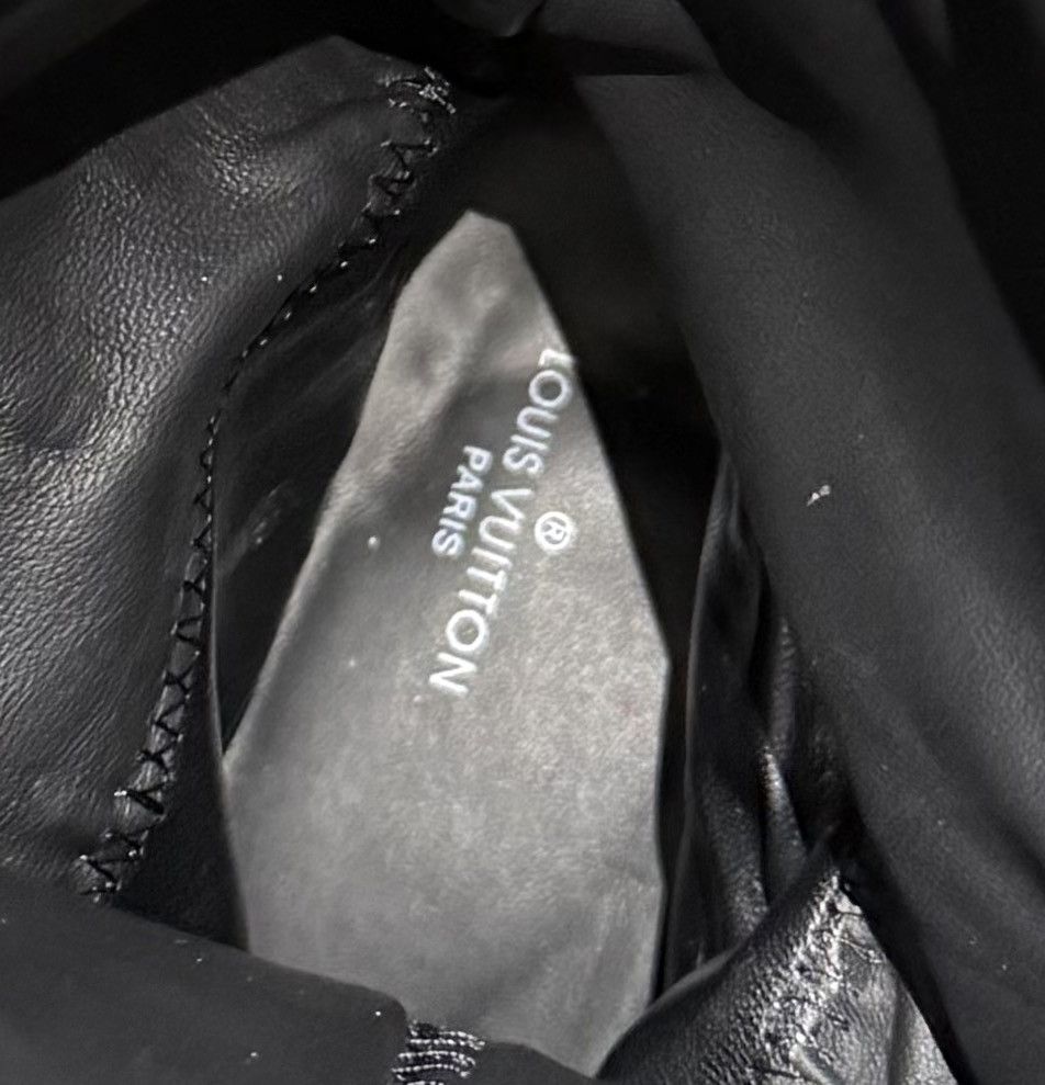 Louis Vuitton Louis Vuitton Rhapsody Monogram Tall Knee Moto Leather Boots Size US 10 / IT 40 - 14 Thumbnail