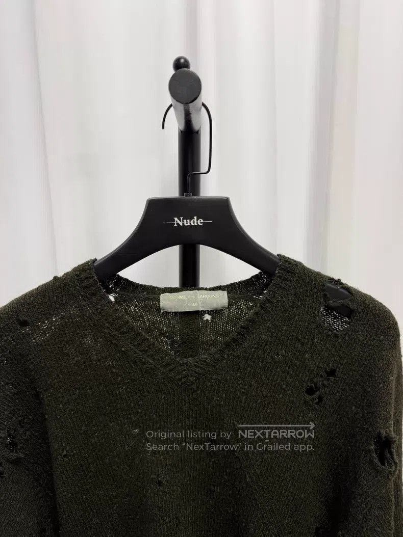 Comme des Garcons Comme des Garcons Moth-Eaten Destroyed Knitwear Size US M / EU 48-50 / 2 - 4 Thumbnail