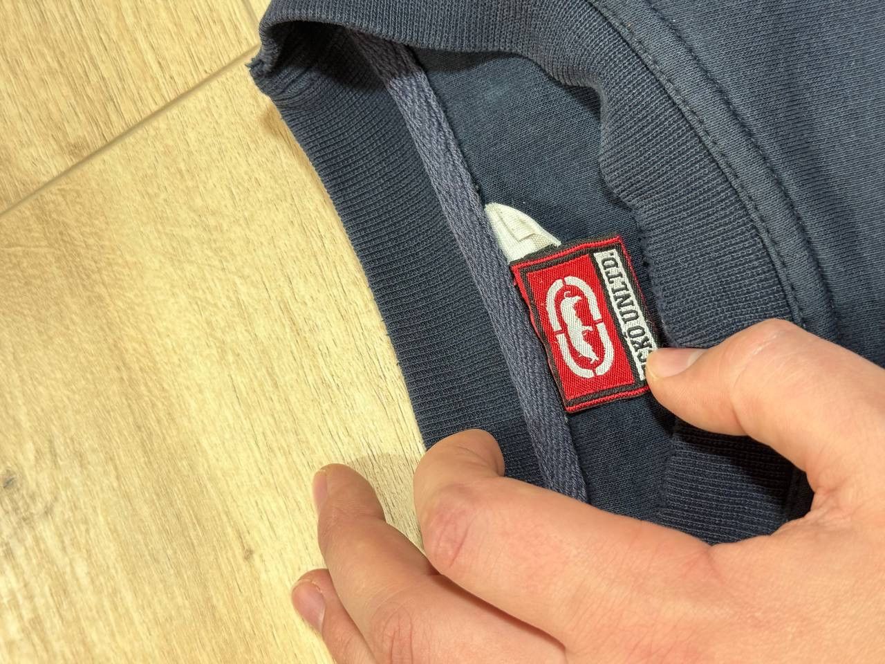 Ecko Unltd. Vintage 90S Ecko Unltd Rhino Logo Crewnerck Sweatshirt Navy Size US M / EU 48-50 / 2 - 6 Thumbnail