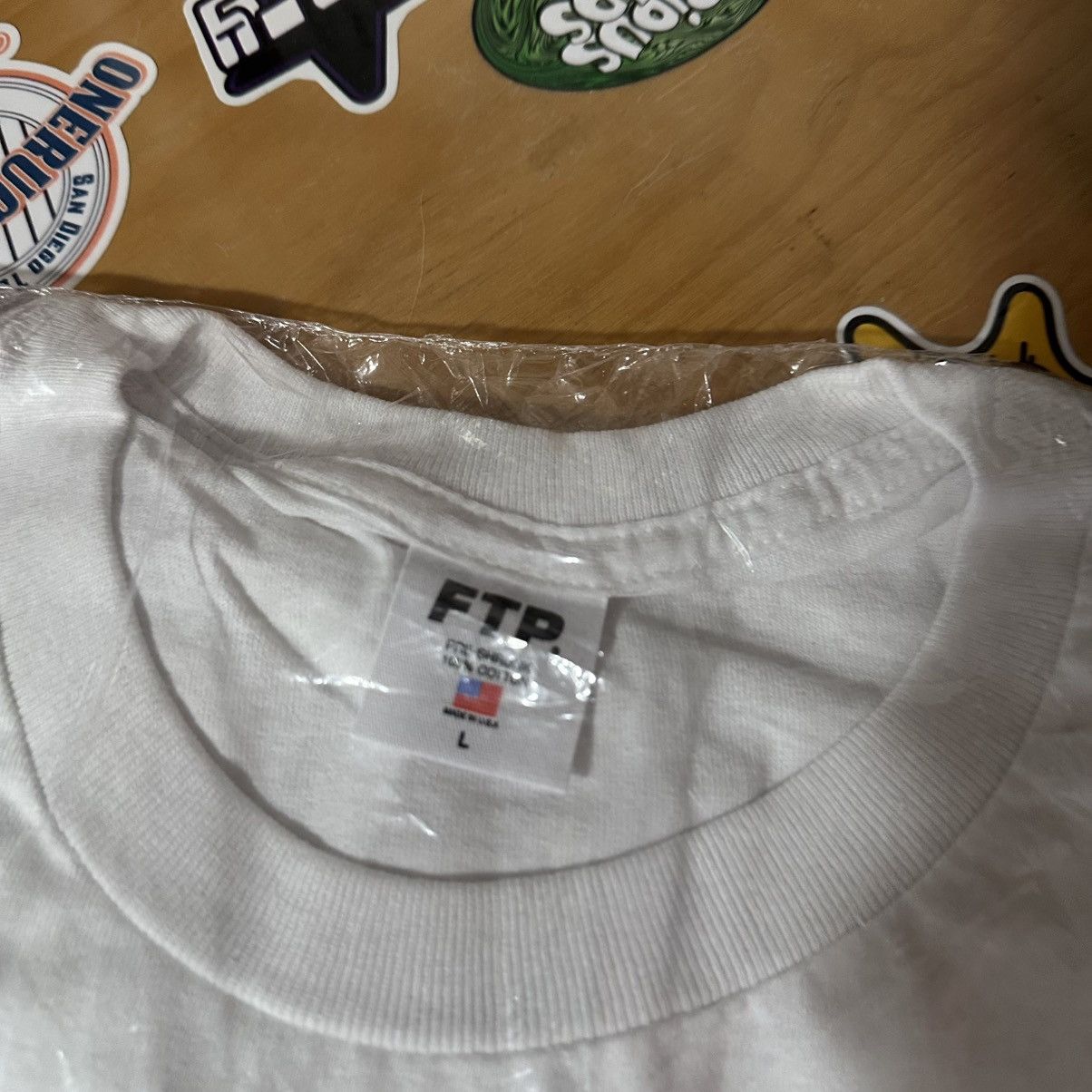 Fuck The Population FTP in loving memory tee L White DS Size US L / EU 52-54 / 3 - 3 Thumbnail