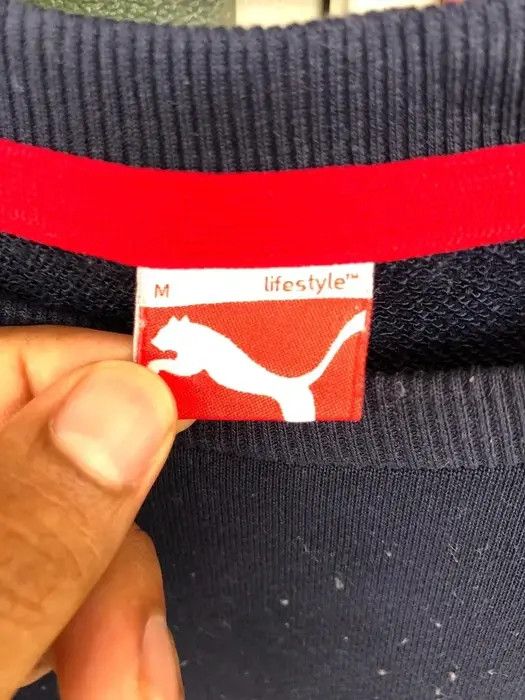 Puma × Vintage Puma Plain Small Logo Sweatshirt Size US M / EU 48-50 / 2 - 3 Thumbnail