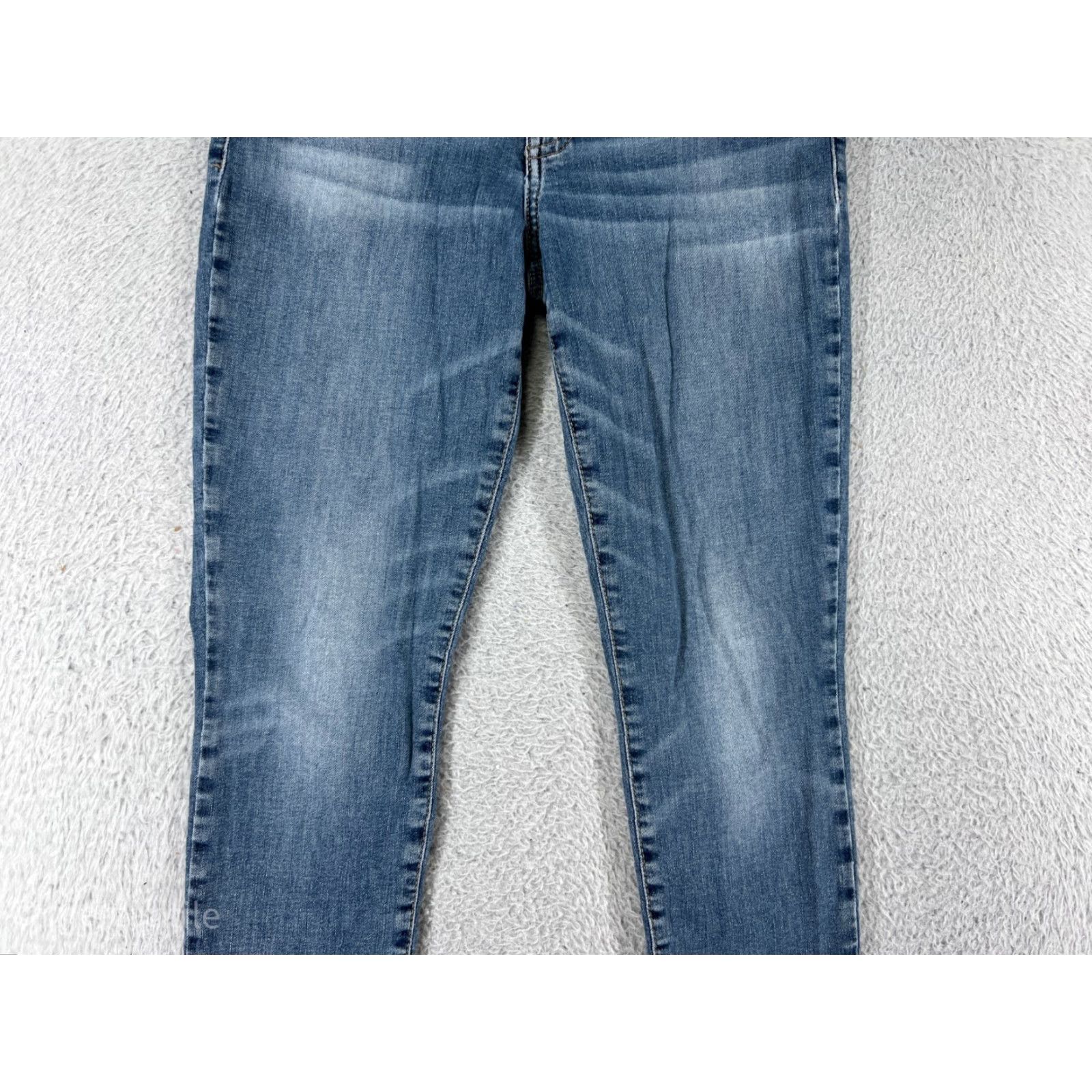 Lucky Brand Lucky Brand Womens Jeans Skinny Fit Low Rise Blue Denim 4 90s Designer Cotton Blend Size 27" / US 4 / IT 40 - 7 Thumbnail