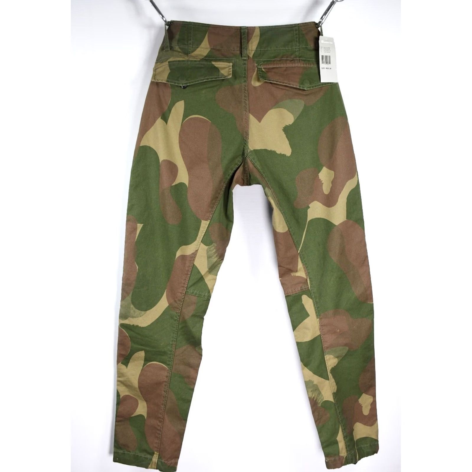G-Star G-Star Rovic SEC Straight Tapered Jeans Mens W30 L34 Camouflage Multicolor 100% Cotton Modern Classic Fit Inseam 34 Inseam 31.10in Size US 30 / EU 46 - 2 Thumbnail