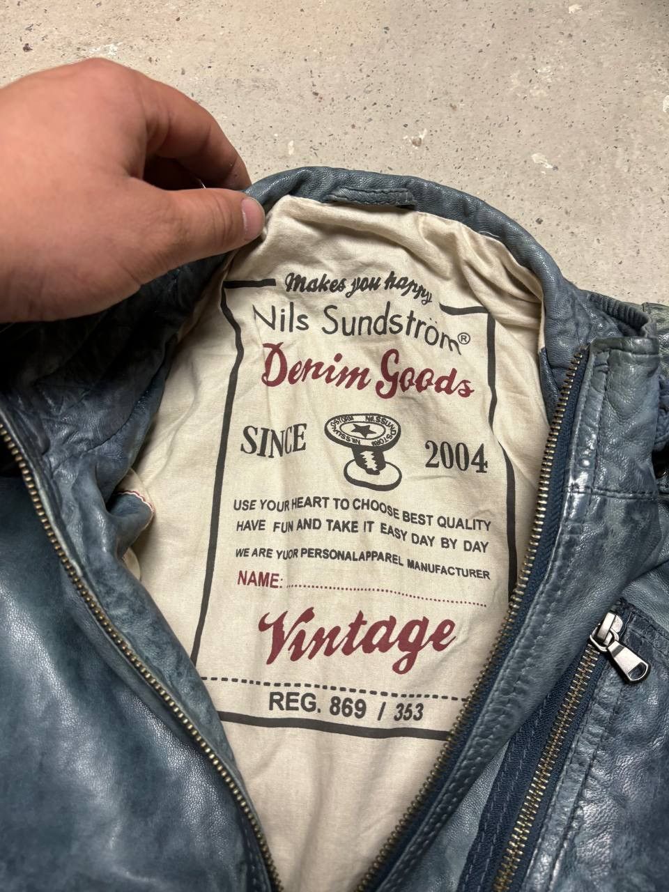 Leather × Vintage Vintage Y2K Denims Goods Leather Biker Poell Style Jacket Size US M / EU 48-50 / 2 - 6 Thumbnail
