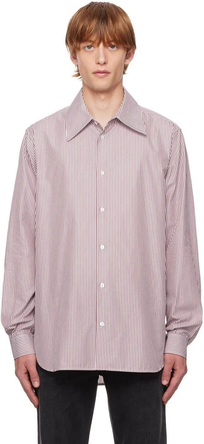 The Row The Row 'Kroner' striped long sleeve shirt Size US XL / EU 56 / 4 - 10 Thumbnail