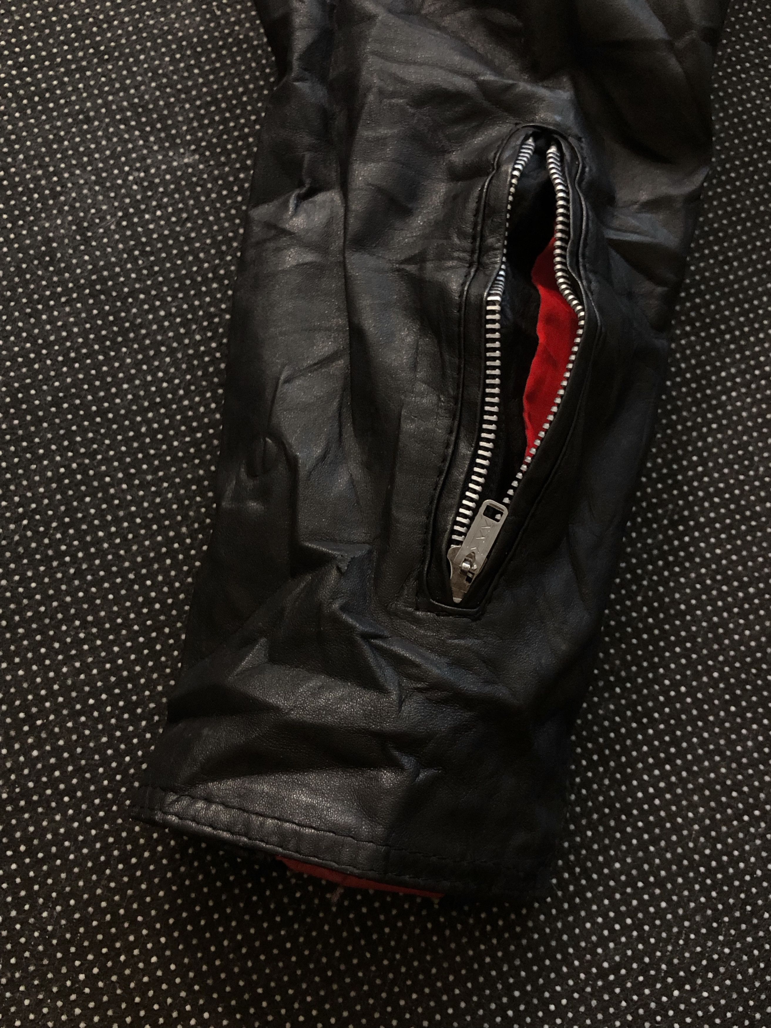 Japanese Brand SICK🔥80’S JAPAN COWHIDE DOUBLE COLLAR BONDAGE JACKET Size US S / EU 44-46 / 1 - 18 Thumbnail