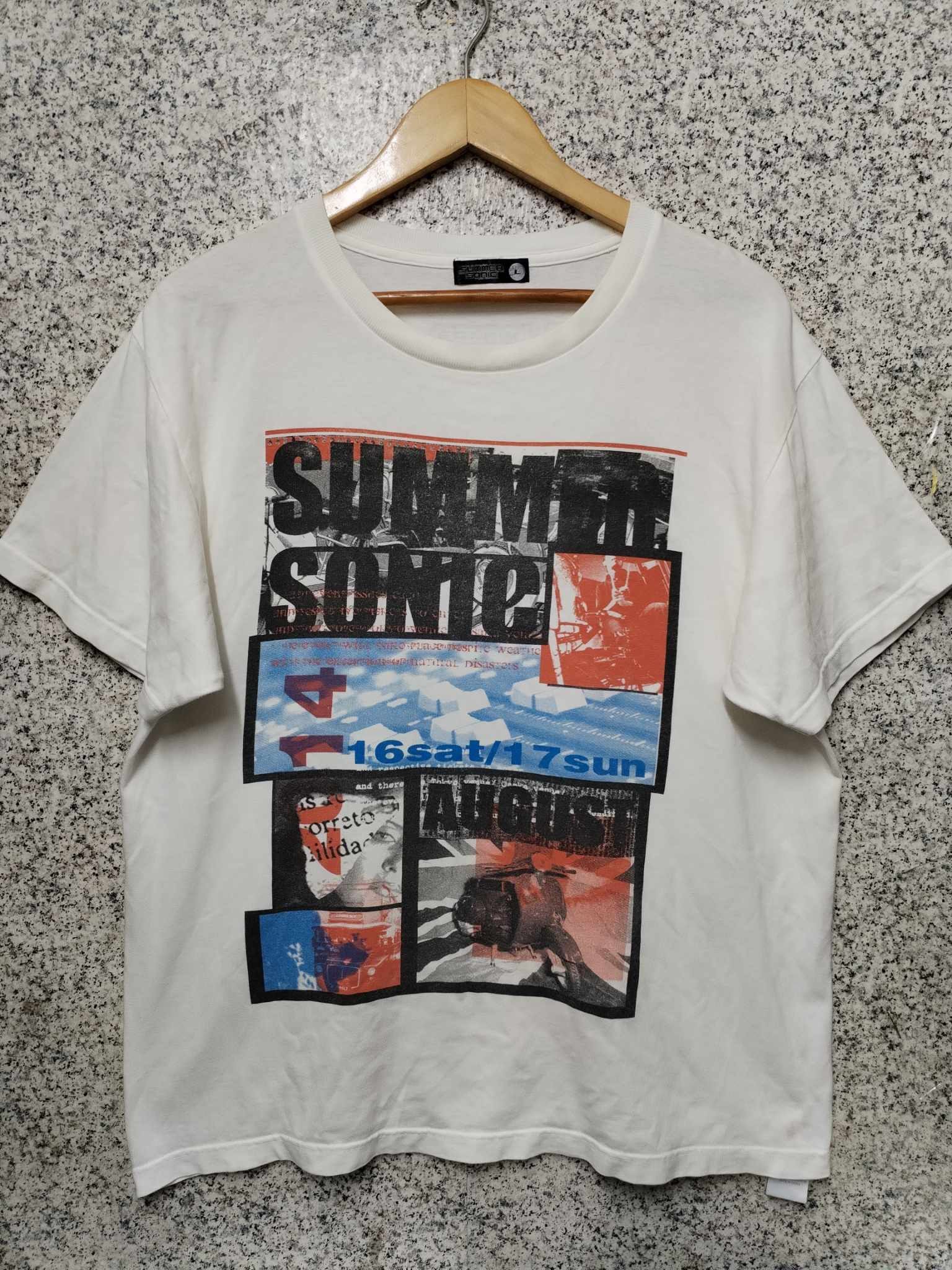 Band Tees × Vintage VINTAGE SUMMER SONIC BAND TEES VERY RARE Size US L / EU 52-54 / 3 - 2 Thumbnail